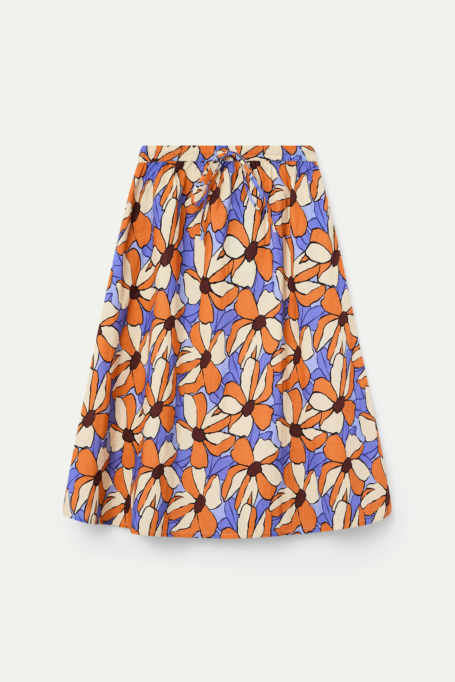 Falda midi con estampado Marigold - Image 2