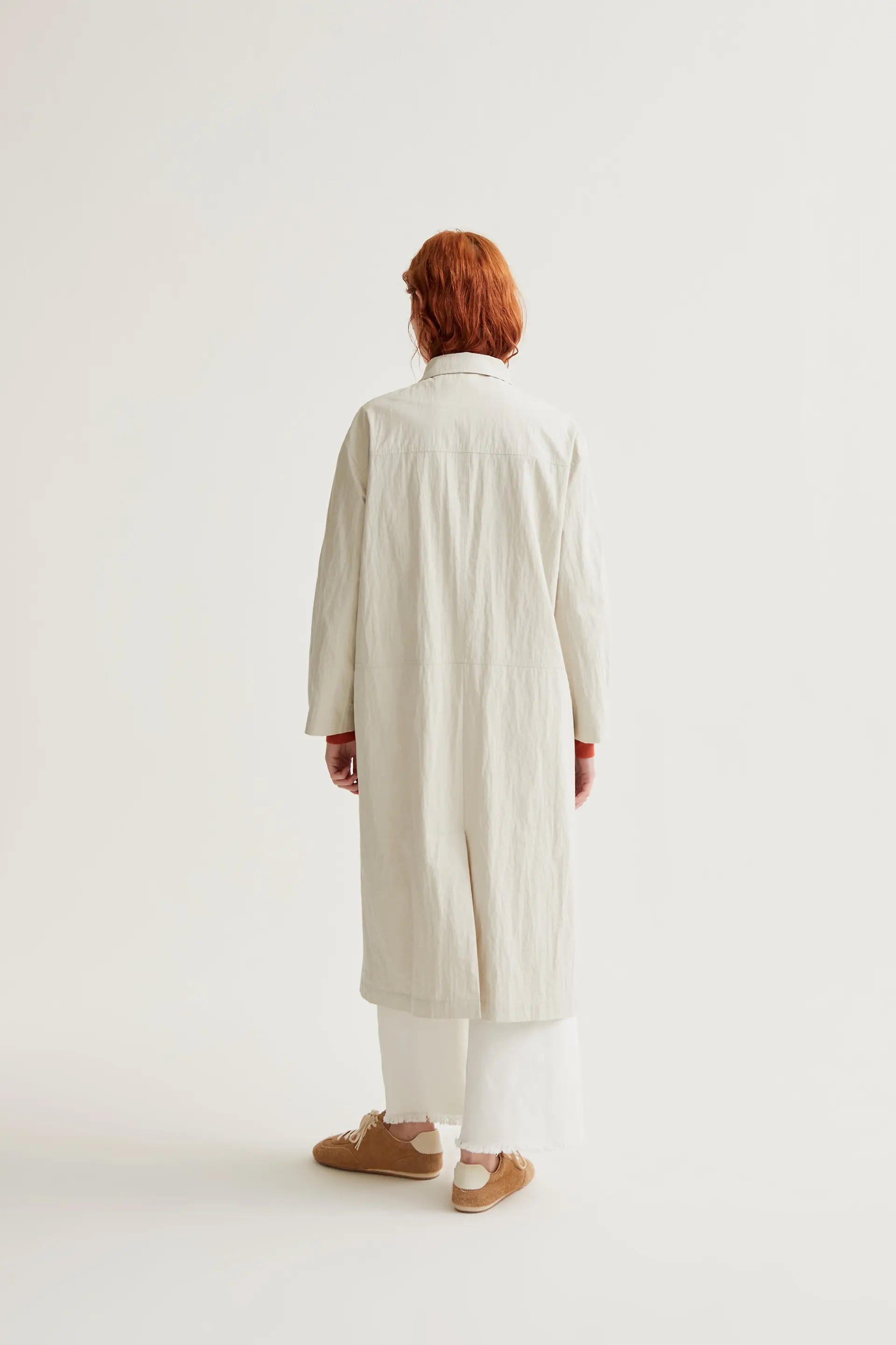 Gabardina blanco roto - Image 3