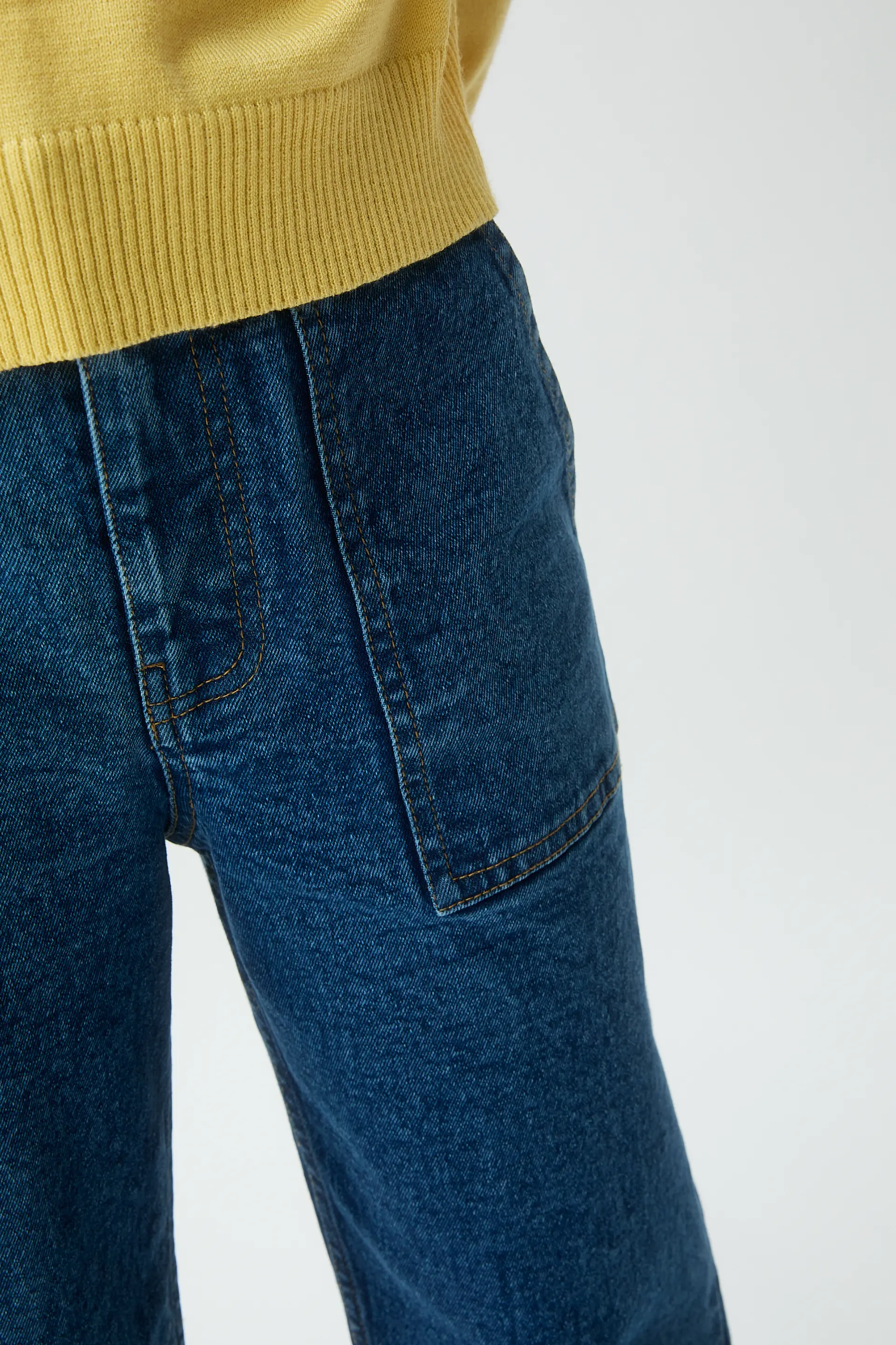 Jeans de niña denim azul - Image 3
