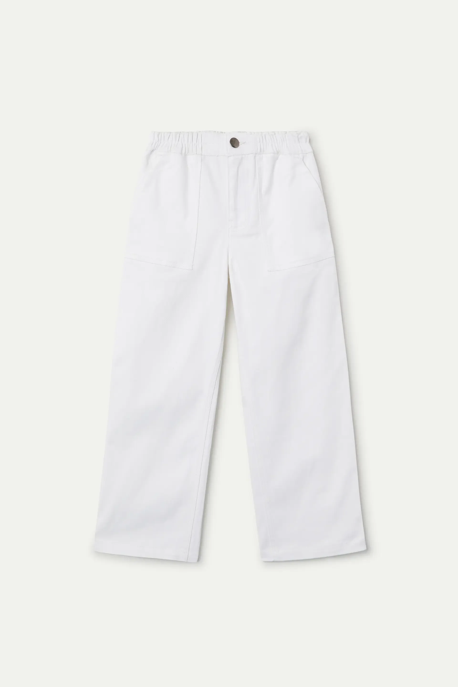Jeans de niña denim blanco - Image 2