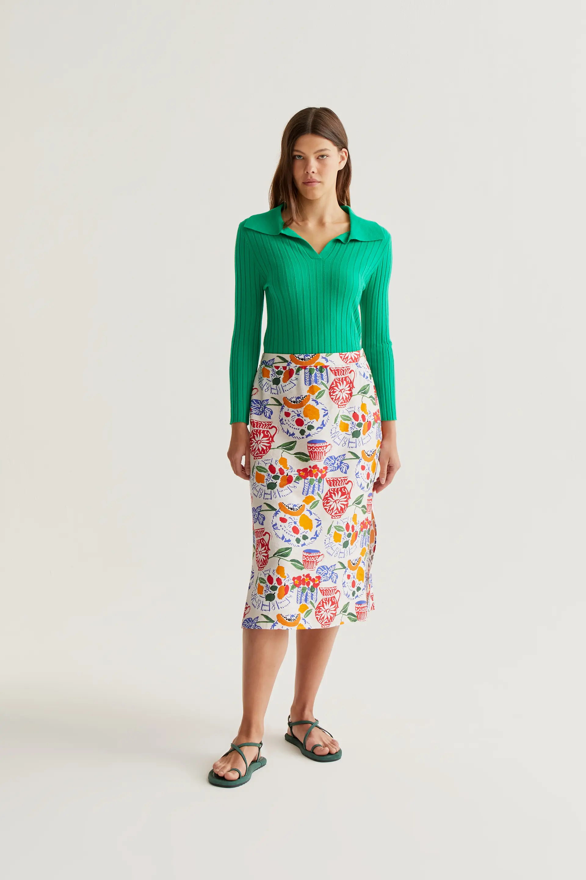 Jersey de punto verde - Image 5