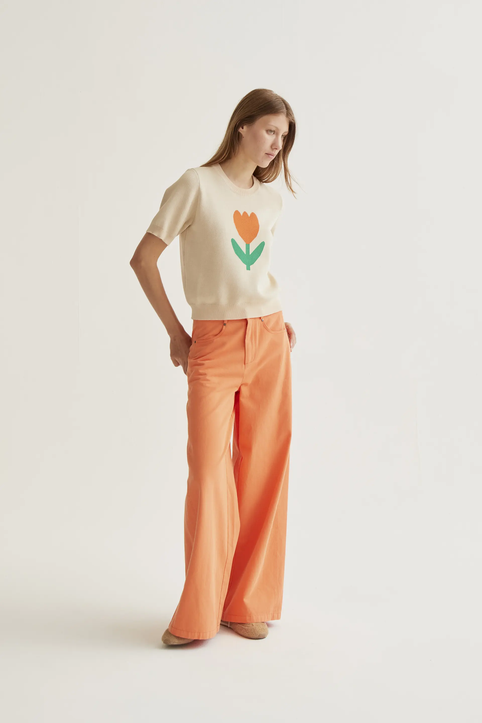 Jersey punto con estampado Tulip Big - Image 5