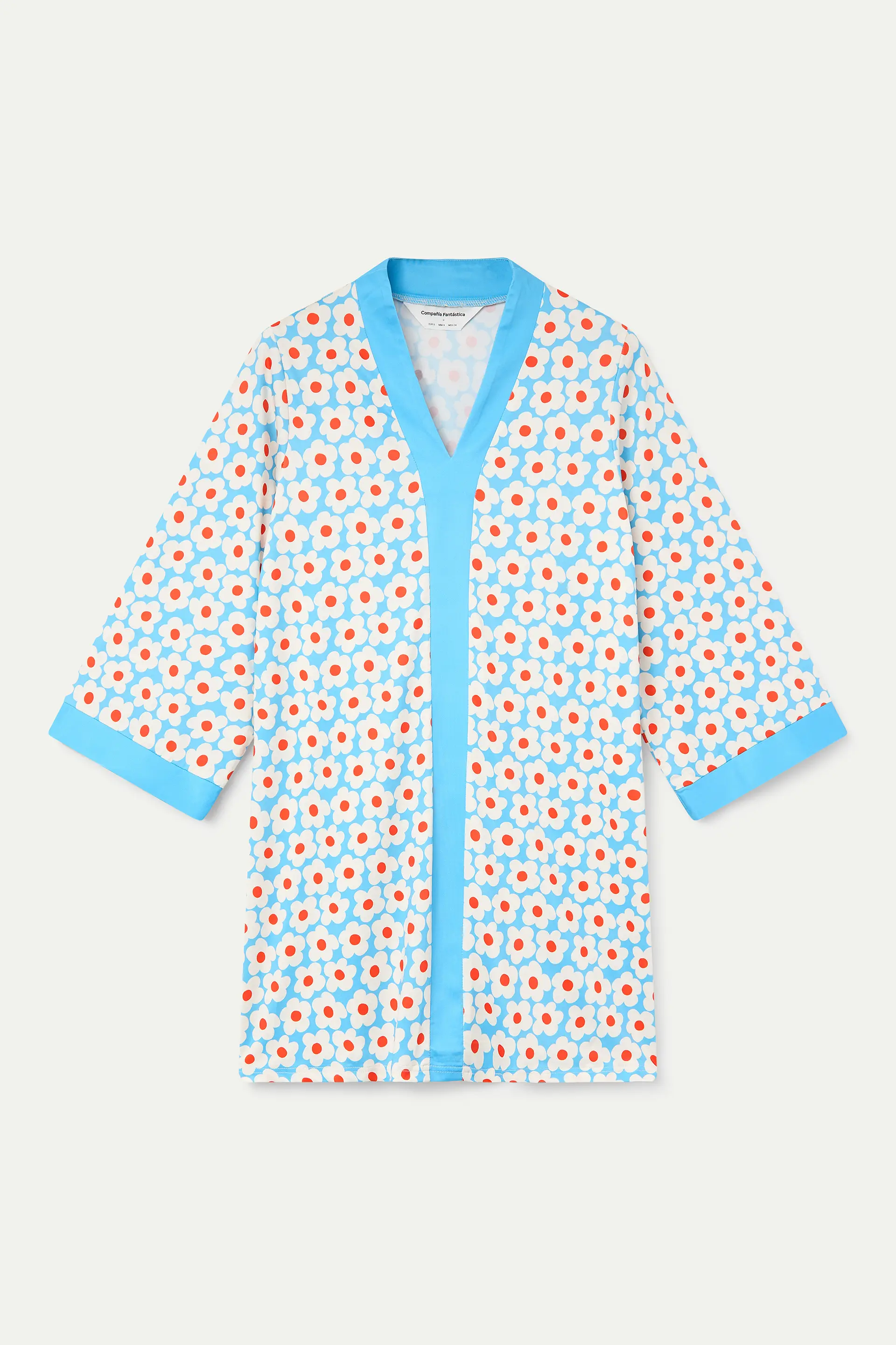 Kaftan corto con estampado Popcorn - Image 2