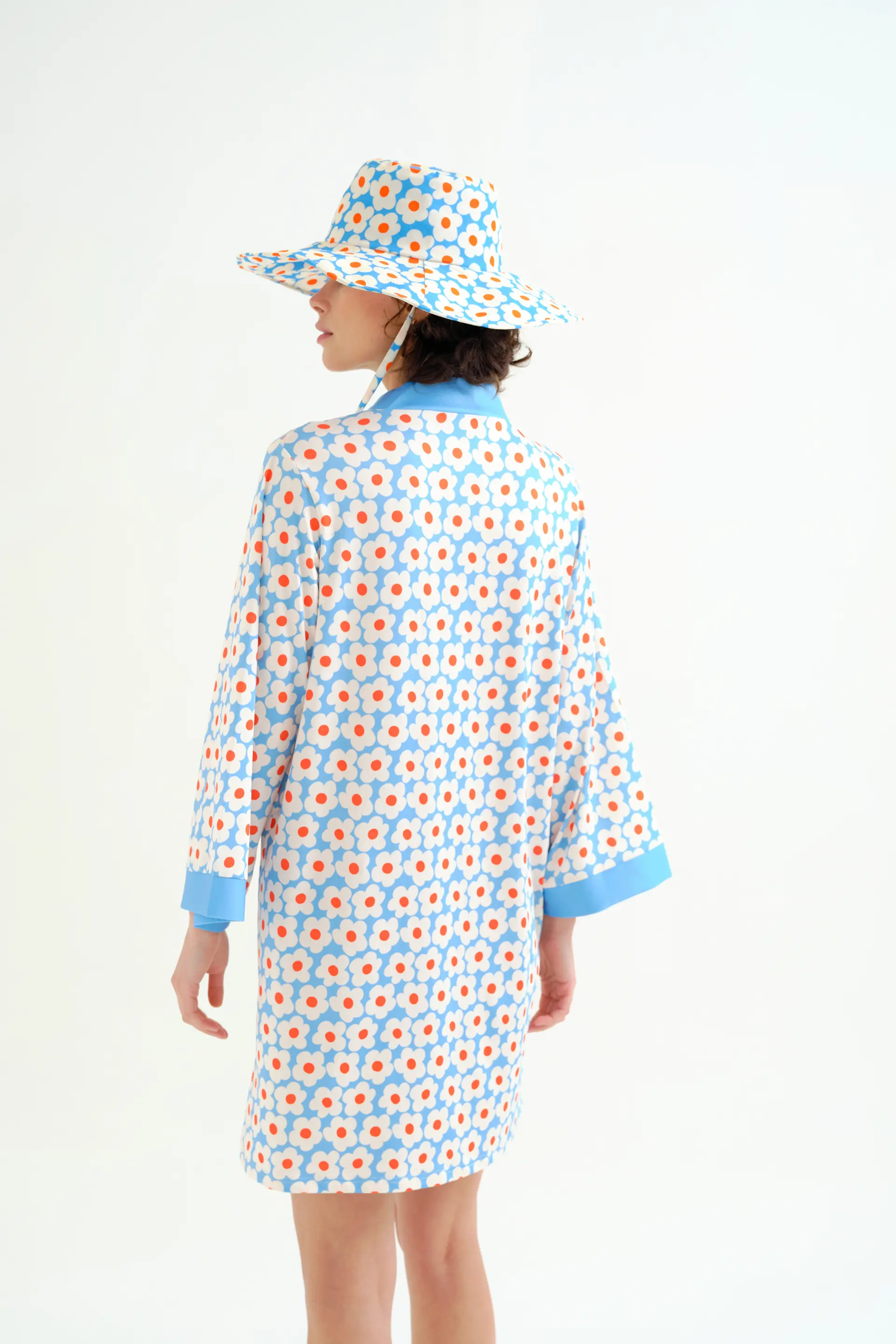 Kaftan corto con estampado Popcorn - Image 3