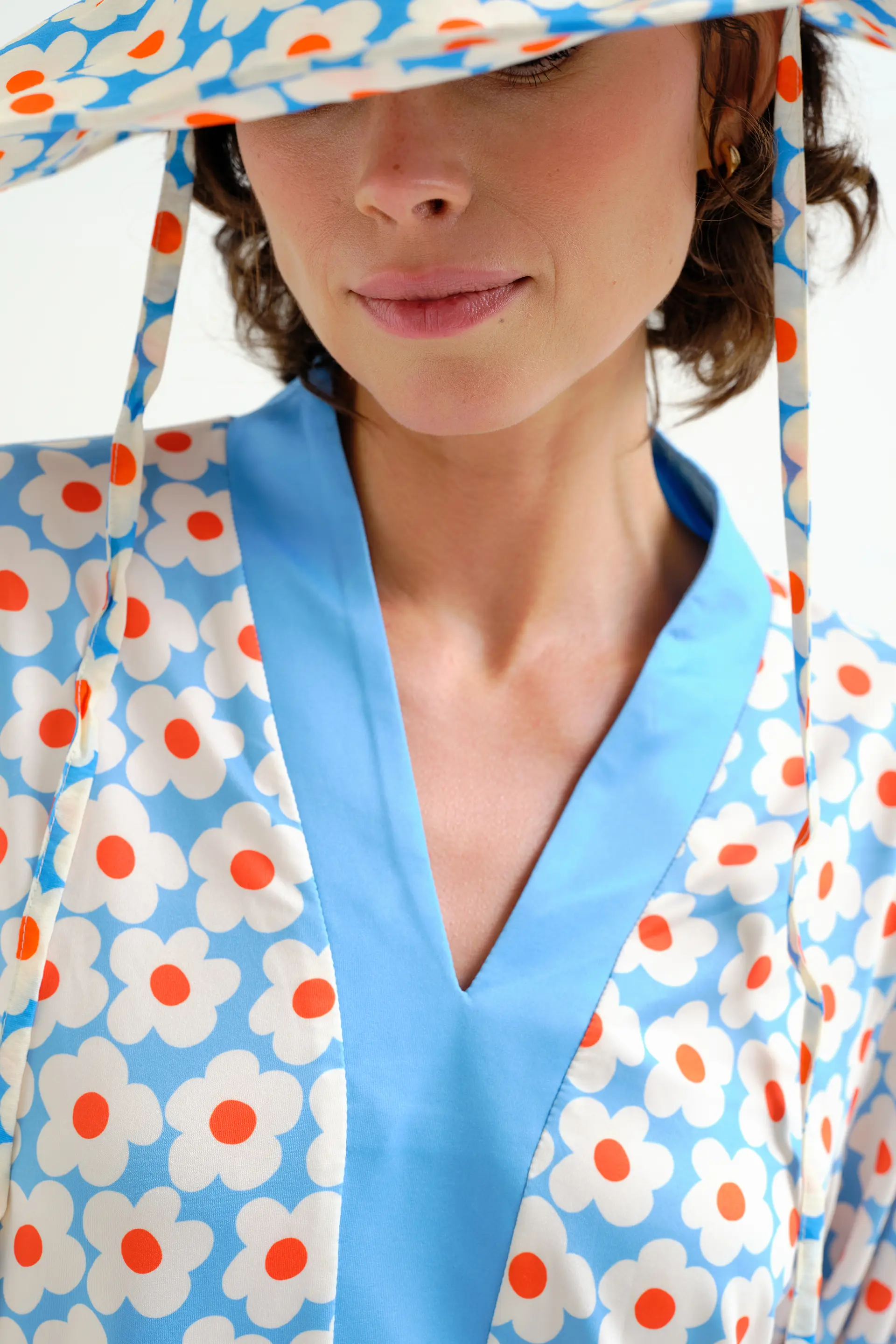 Kaftan corto con estampado Popcorn - Image 4