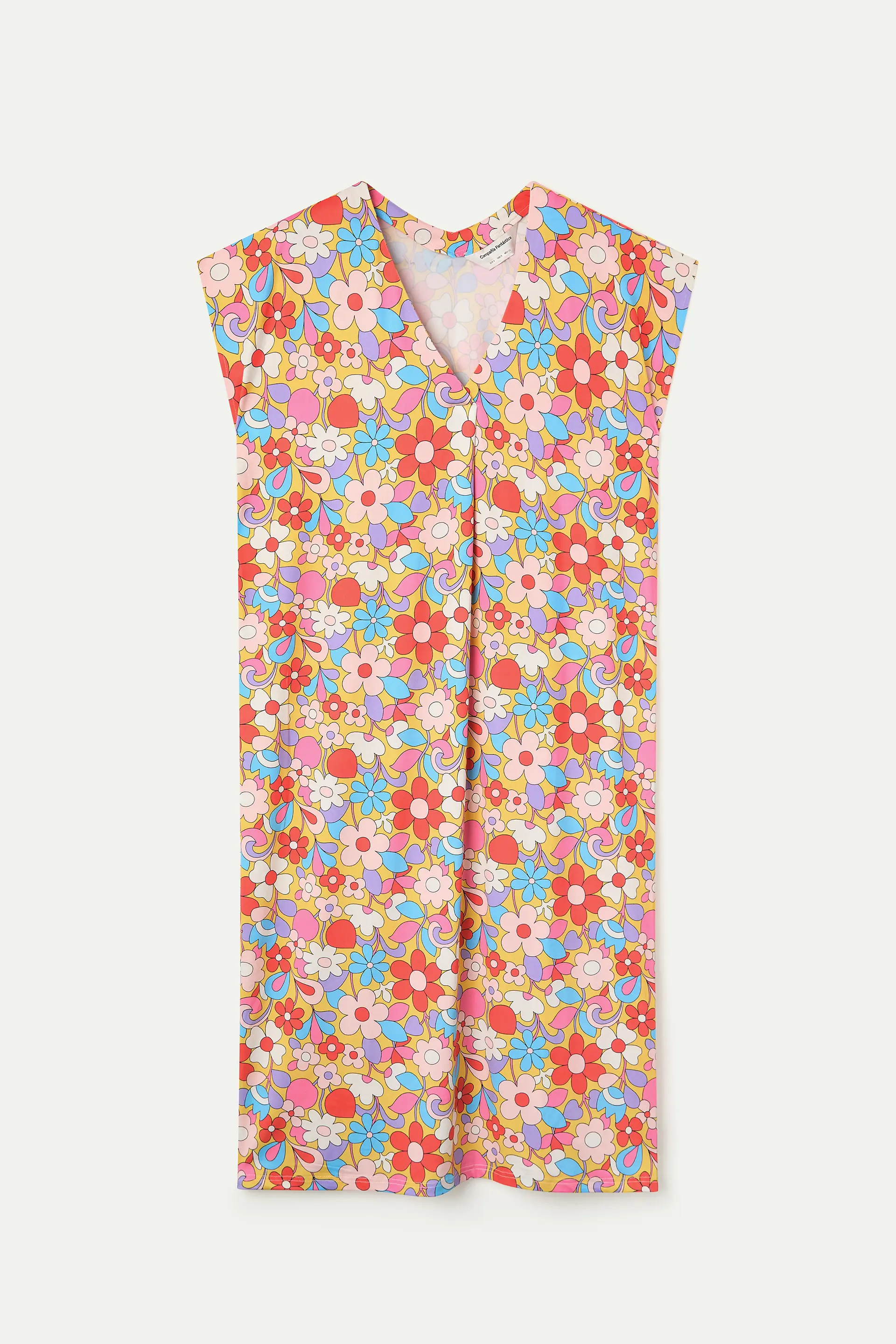 Kaftan largo con estampado Bloom - Image 2