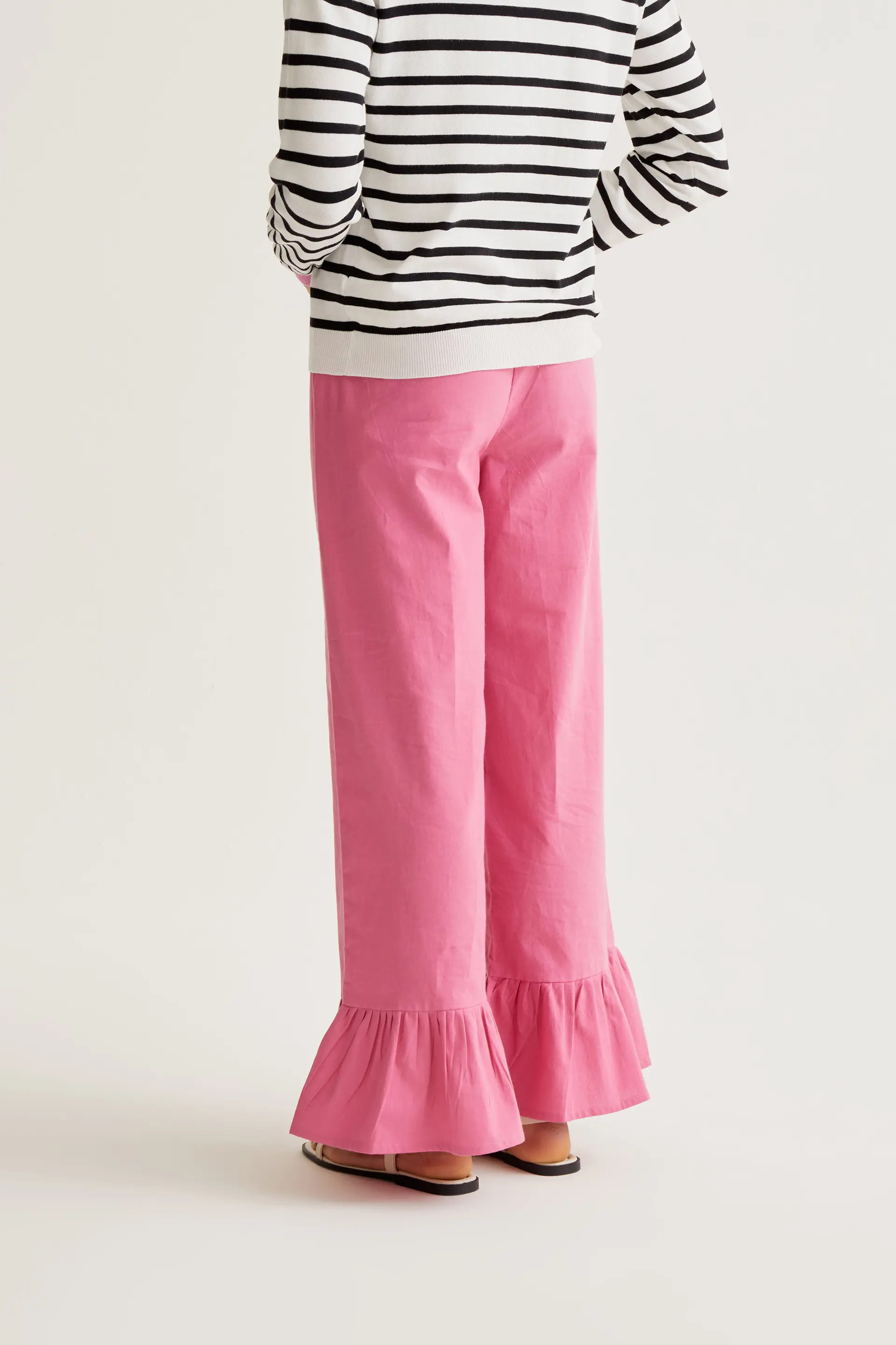 Pantalón 100% algodón rosa - Image 3