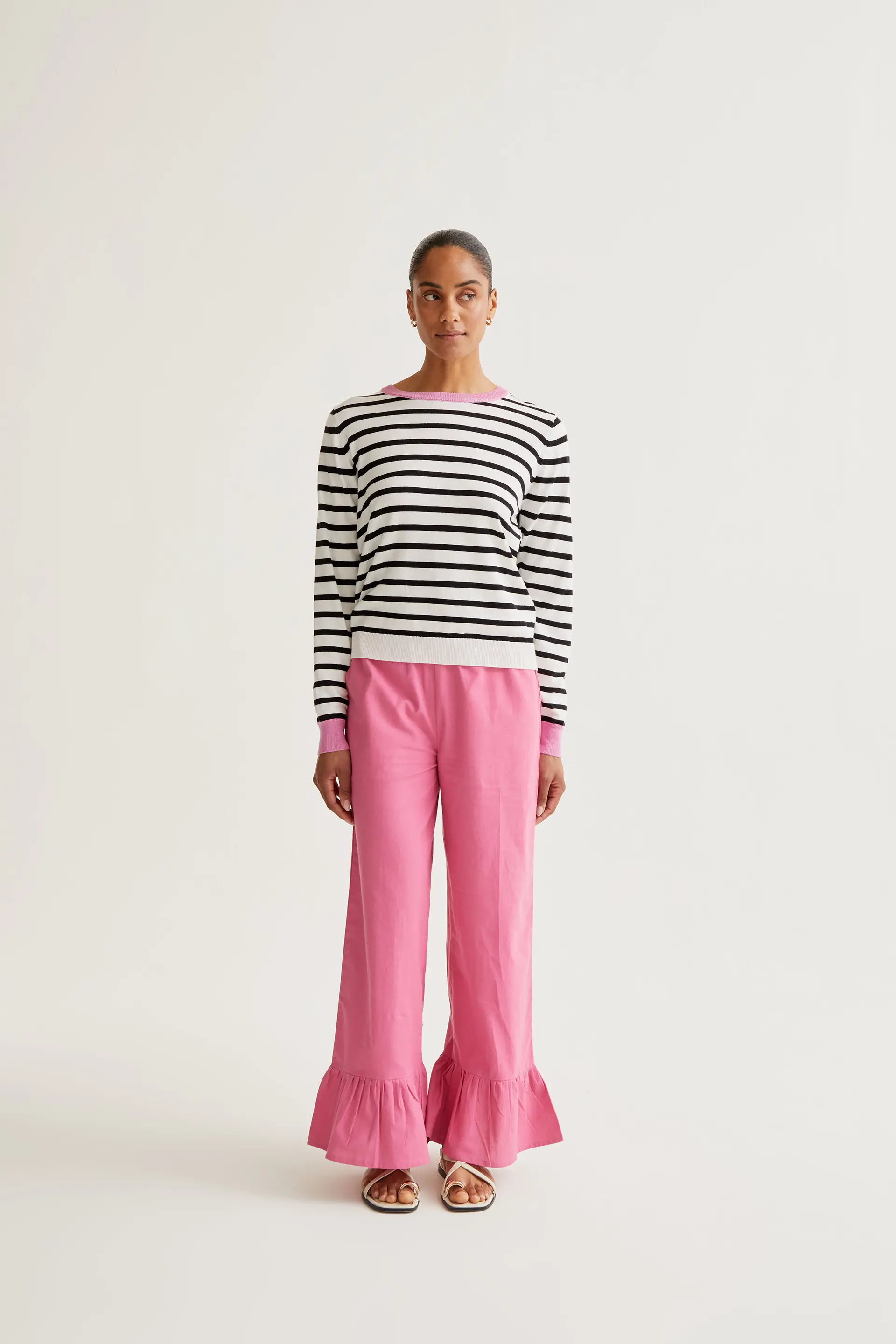Pantalón 100% algodón rosa - Image 5