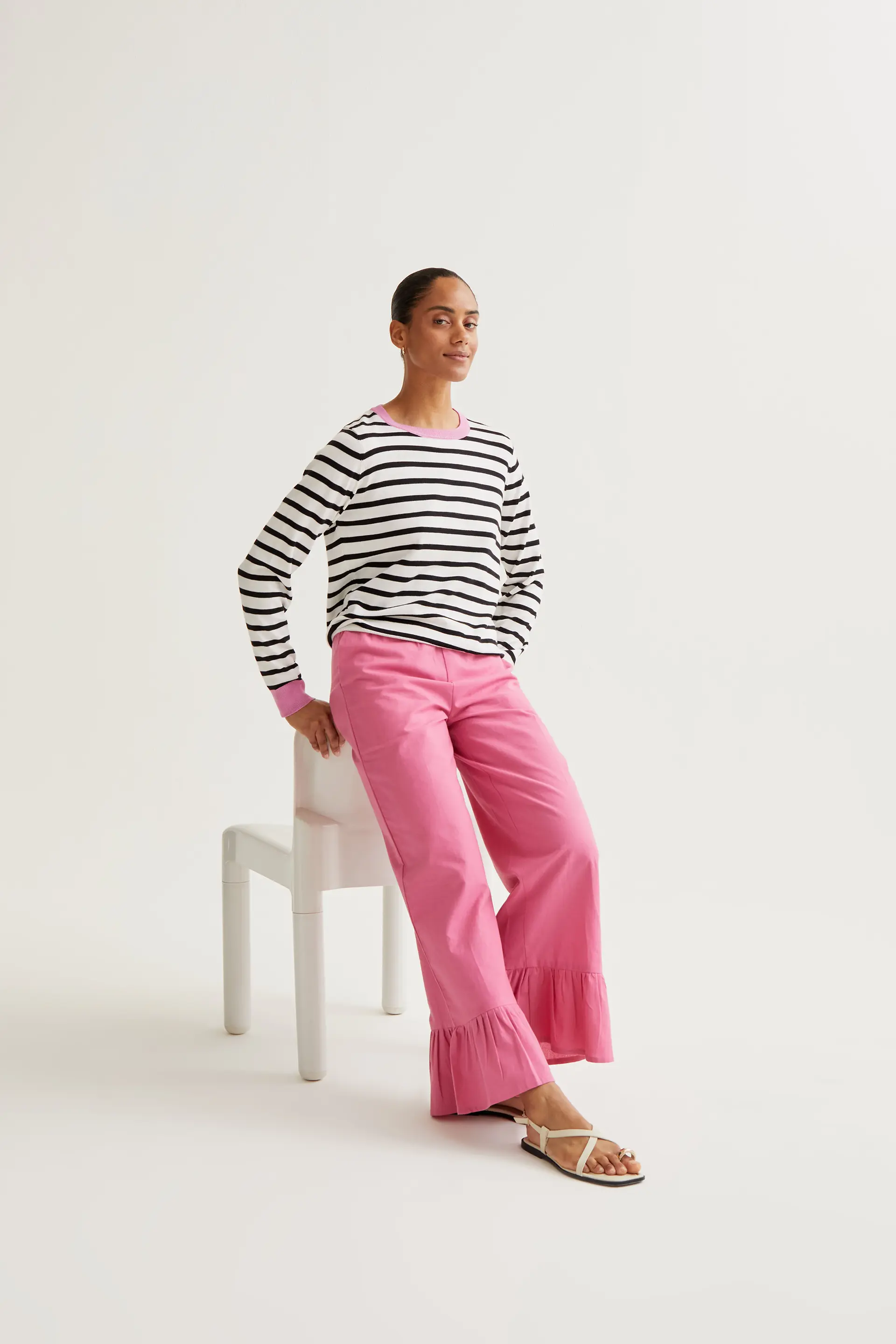 Pantalón 100% algodón rosa - Image 6