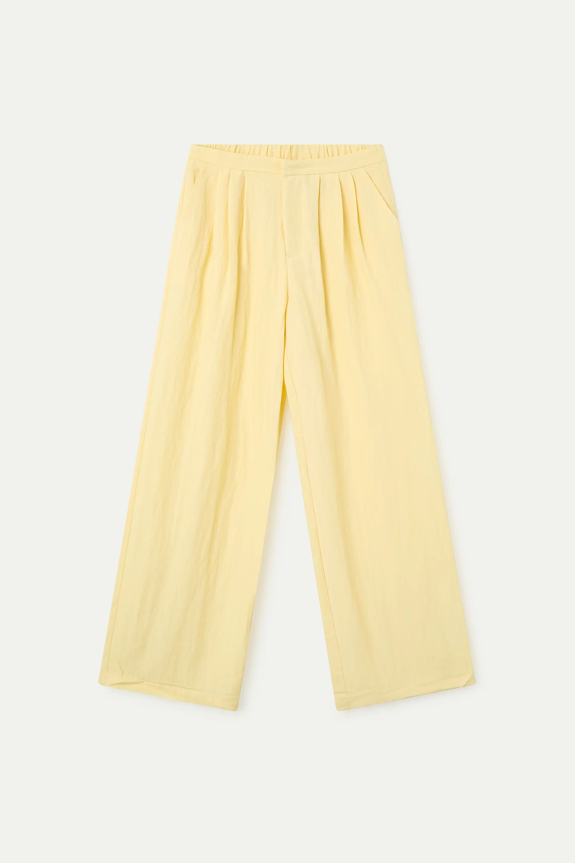 Pantalón amarillo claro fluído - Image 2