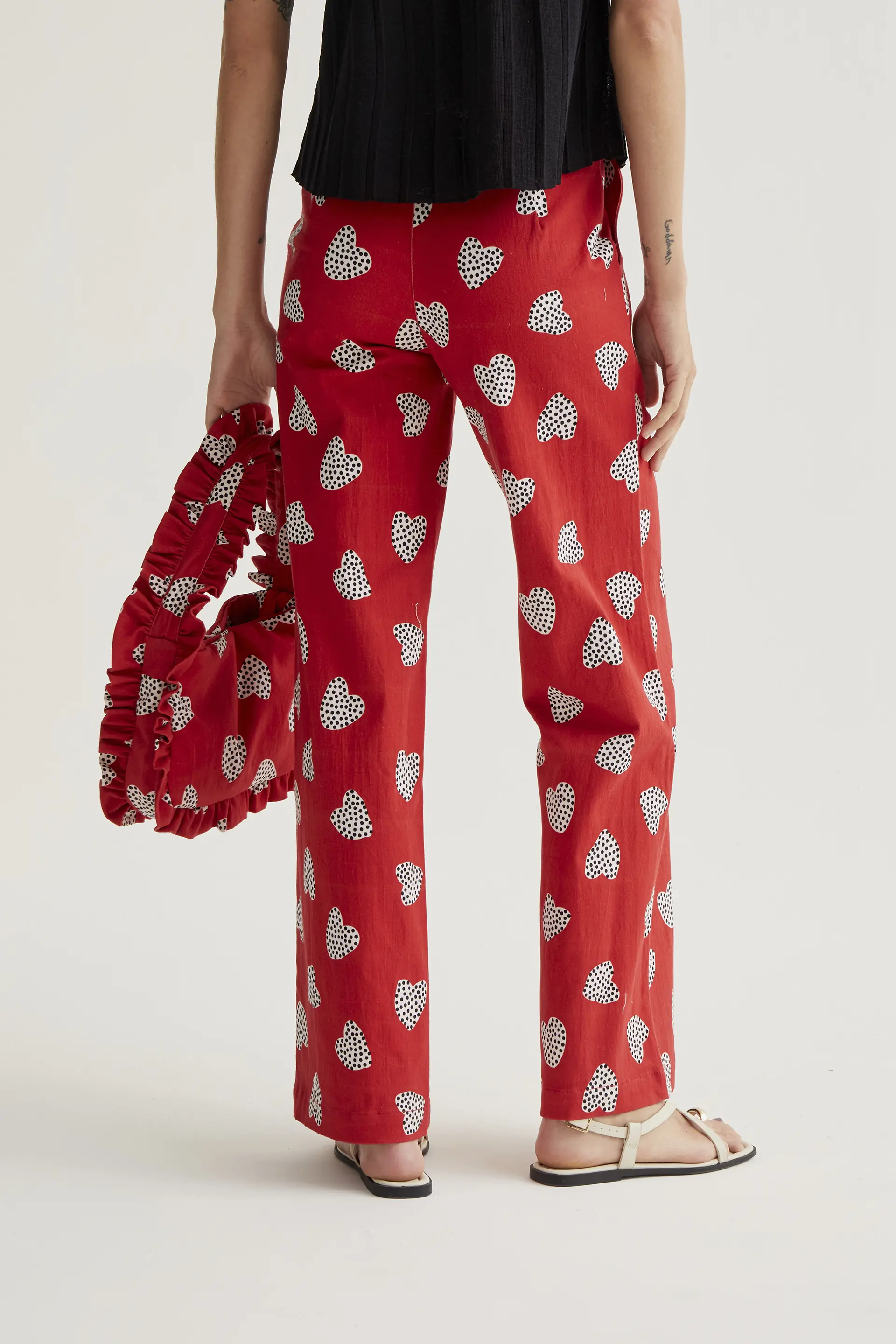 Pantalón con estampado Harmony Red - Image 3