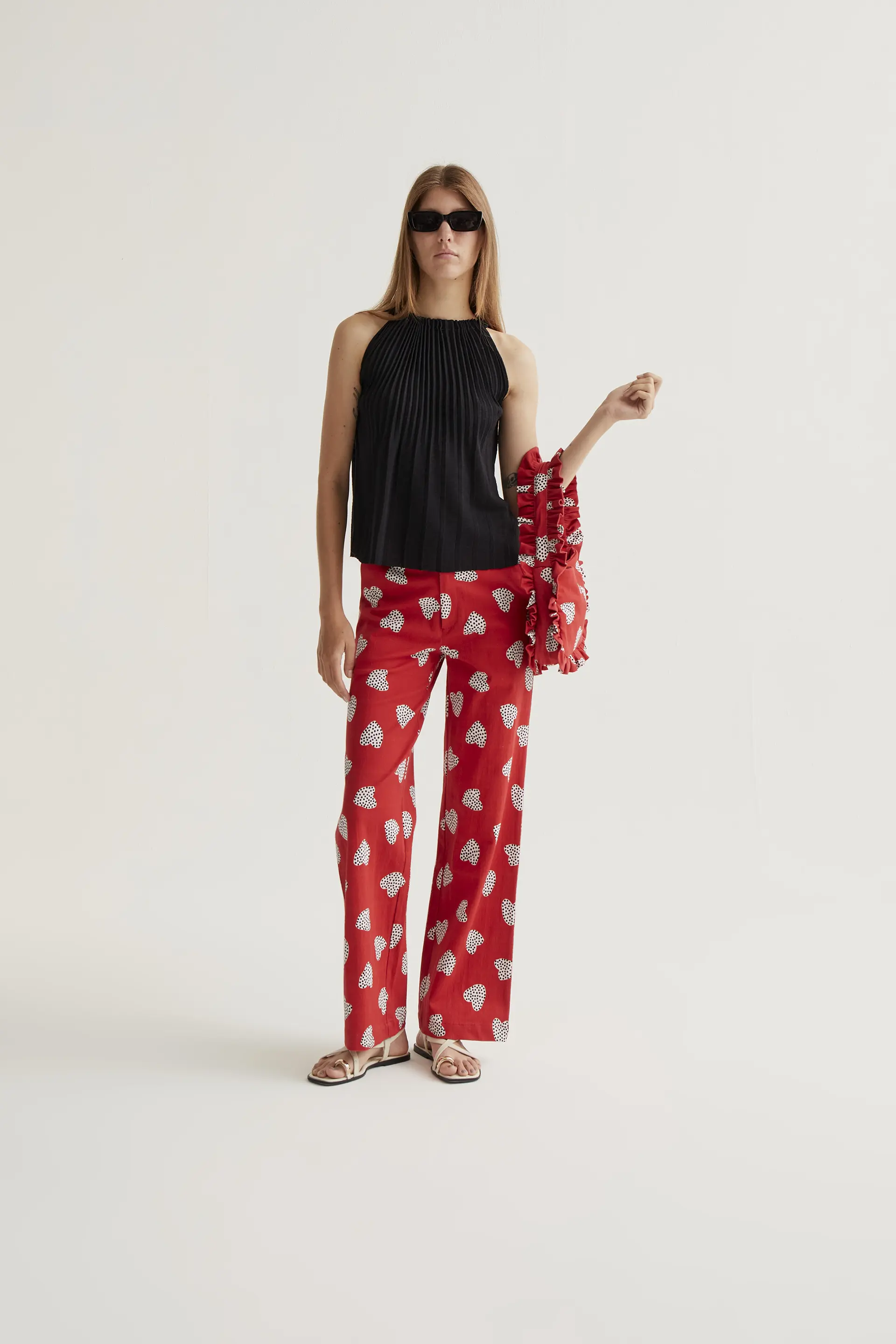 Pantalón con estampado Harmony Red - Image 5