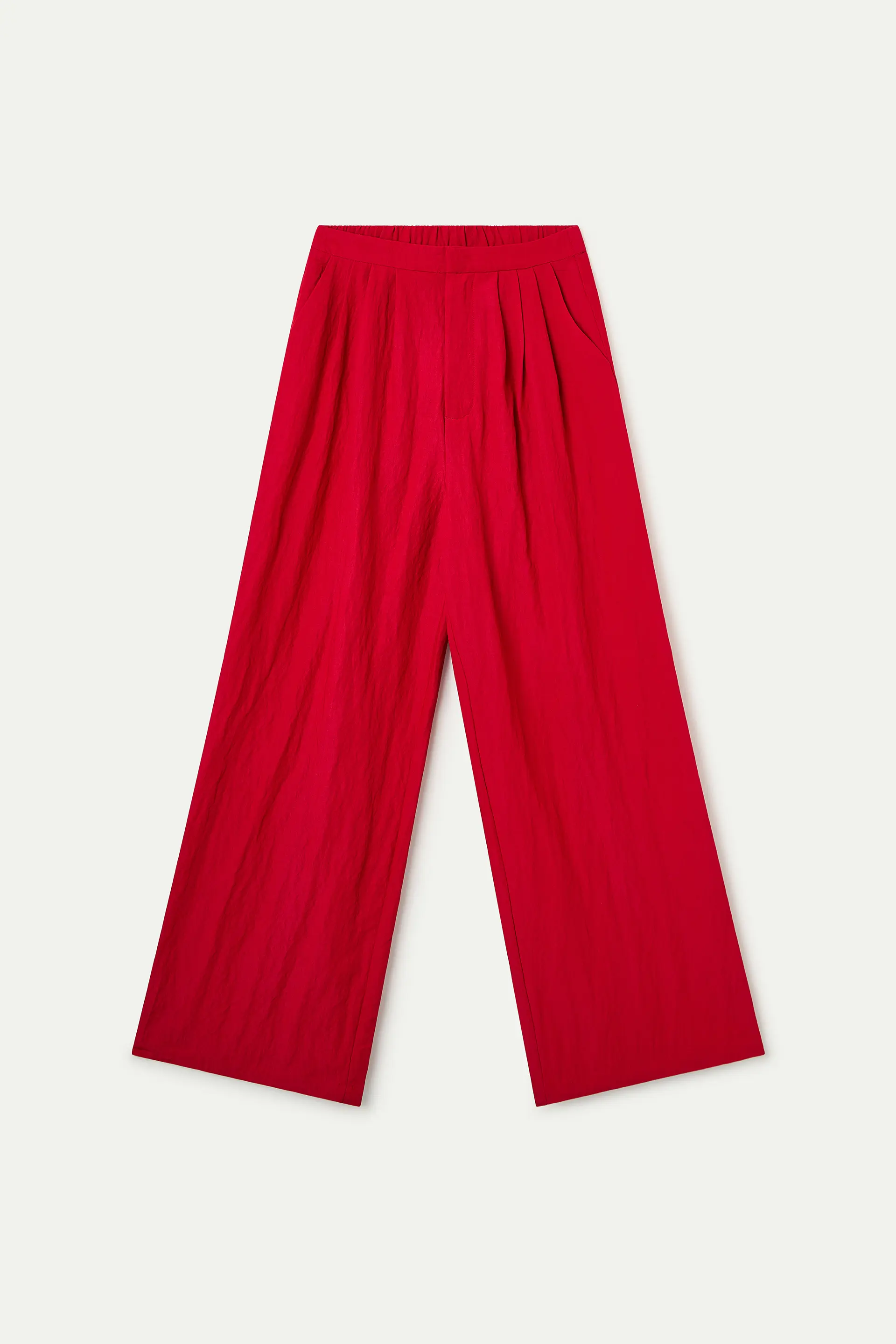 Pantalón fluído rojo - Image 2