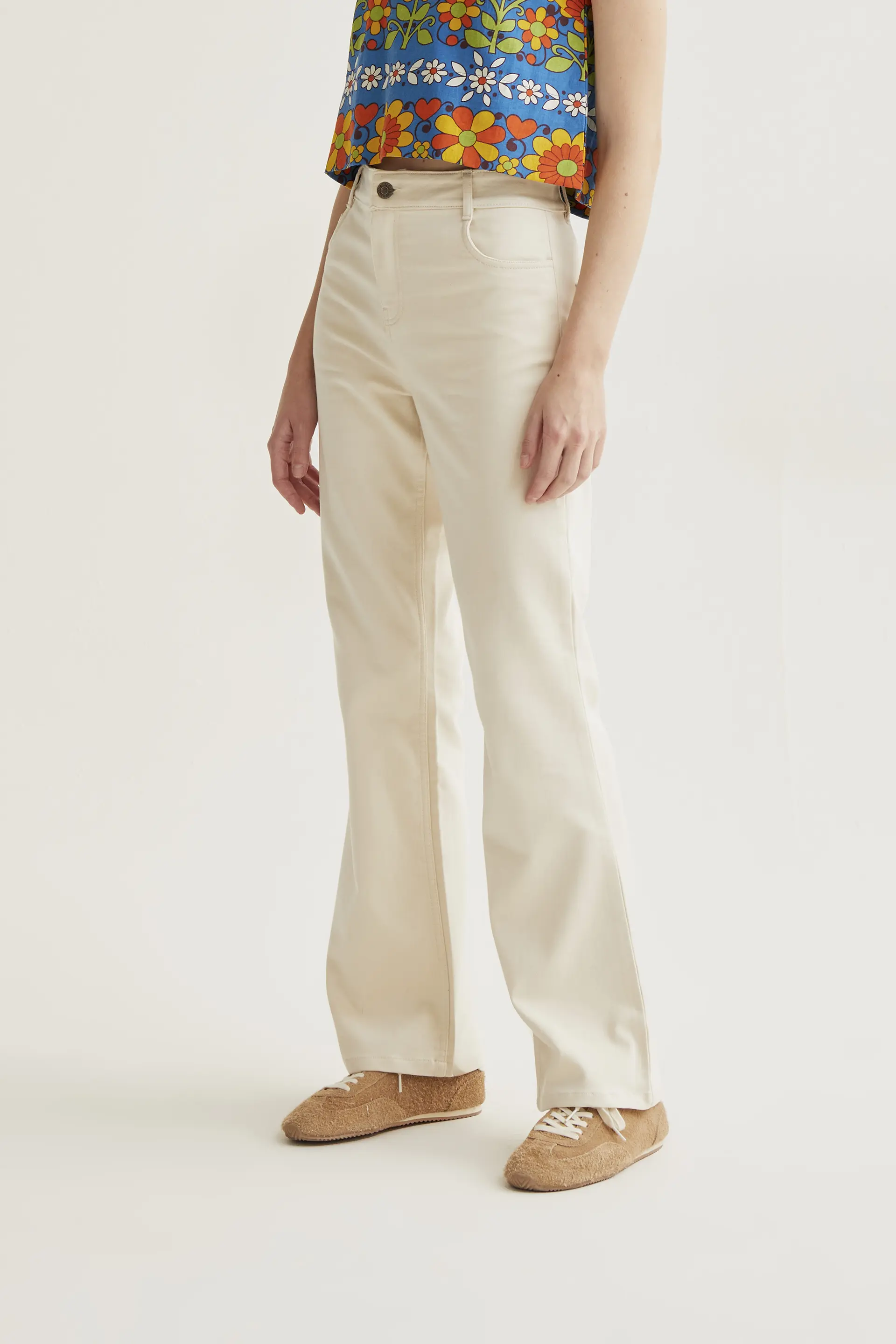 Pantalón vaquero blanco - Image 4