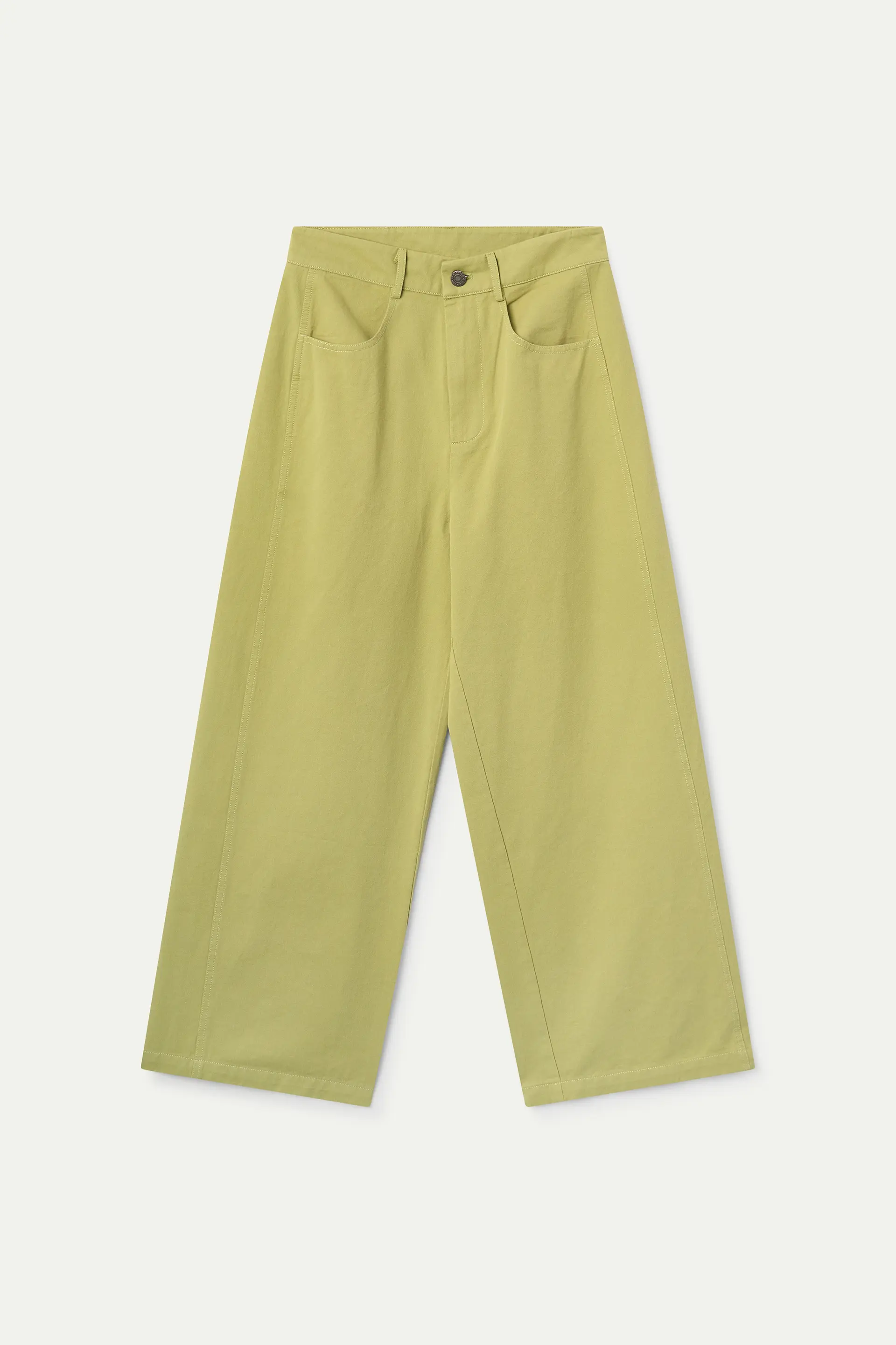Pantalón verde 100% algodón - Image 2