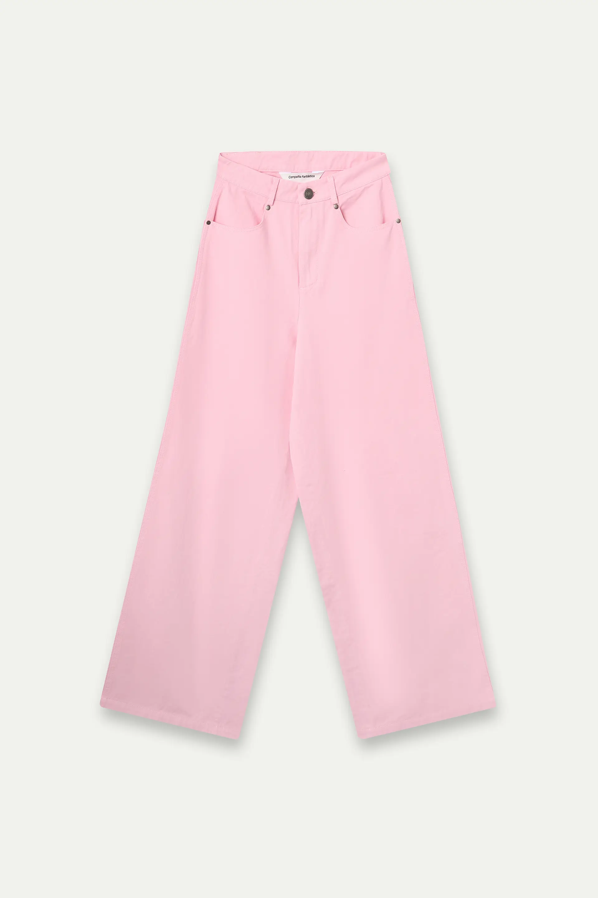 Pantalón wide leg rosa - Image 2