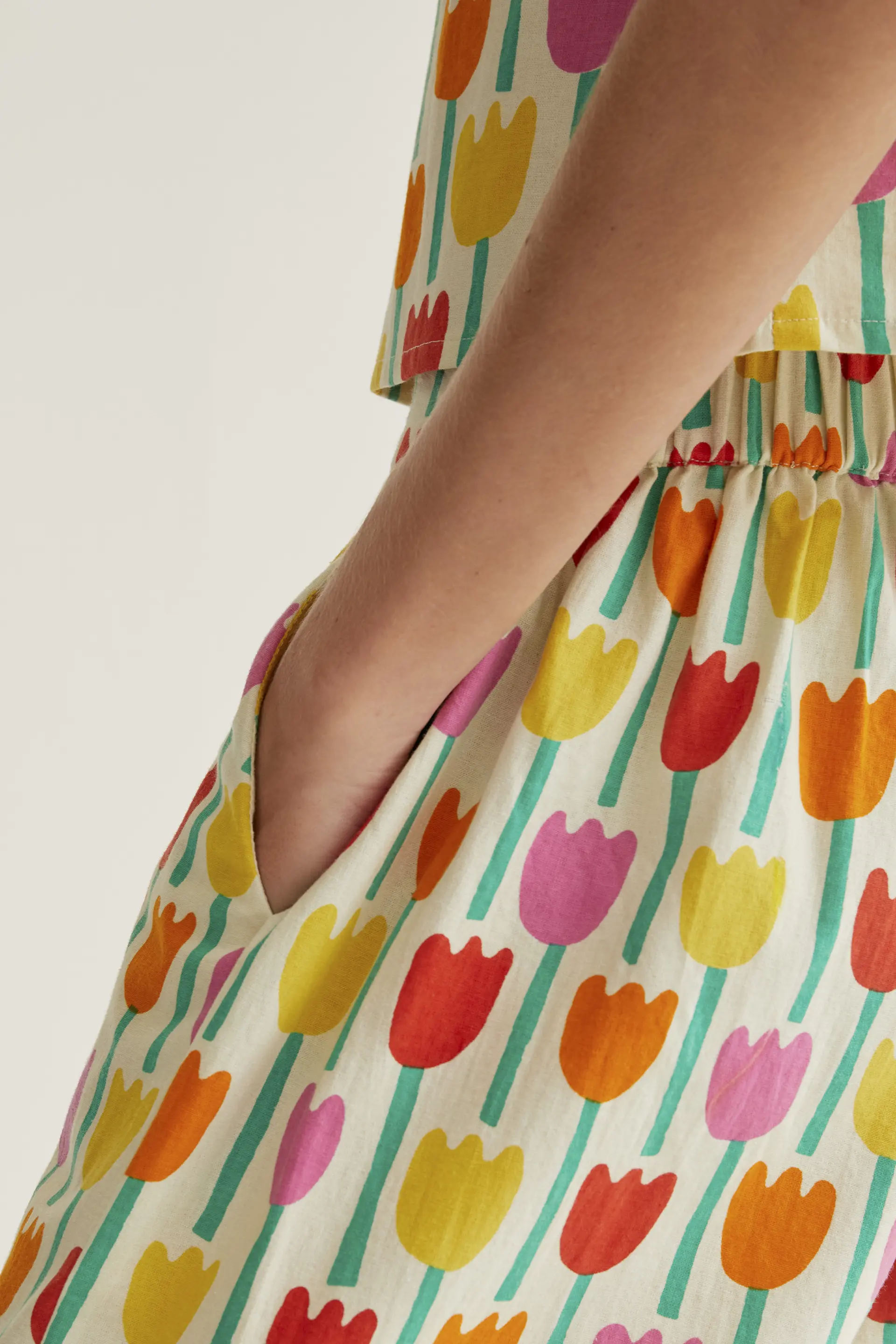 Pantalones con estampado Tulipa - Image 4