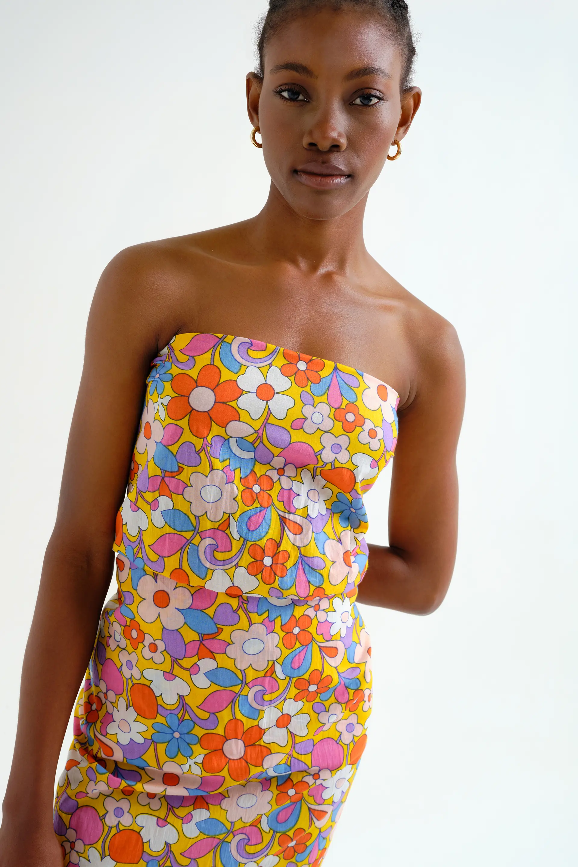 Pareo con estampado Bloom