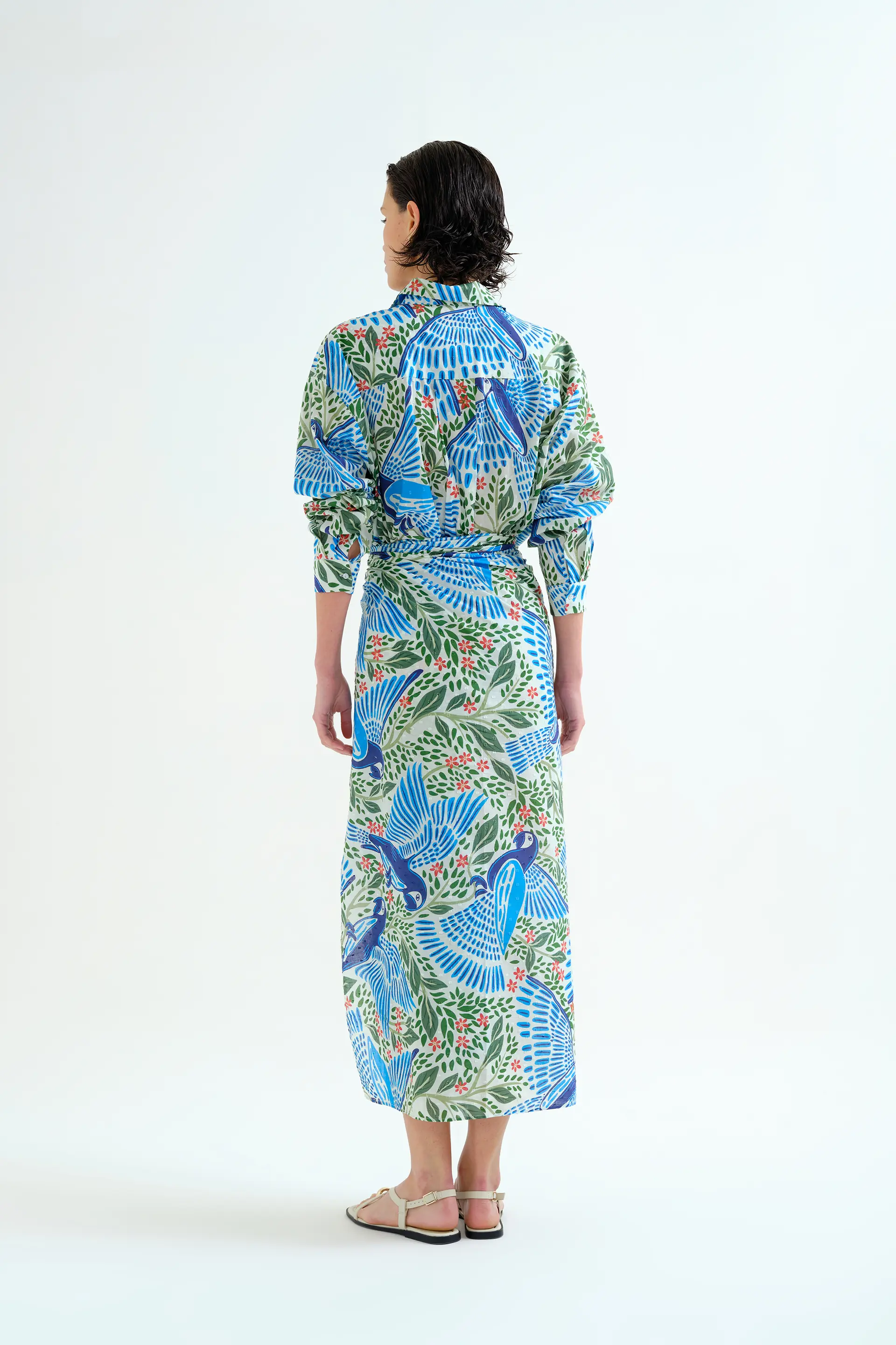 Pareo con estampado Parrot - Image 3