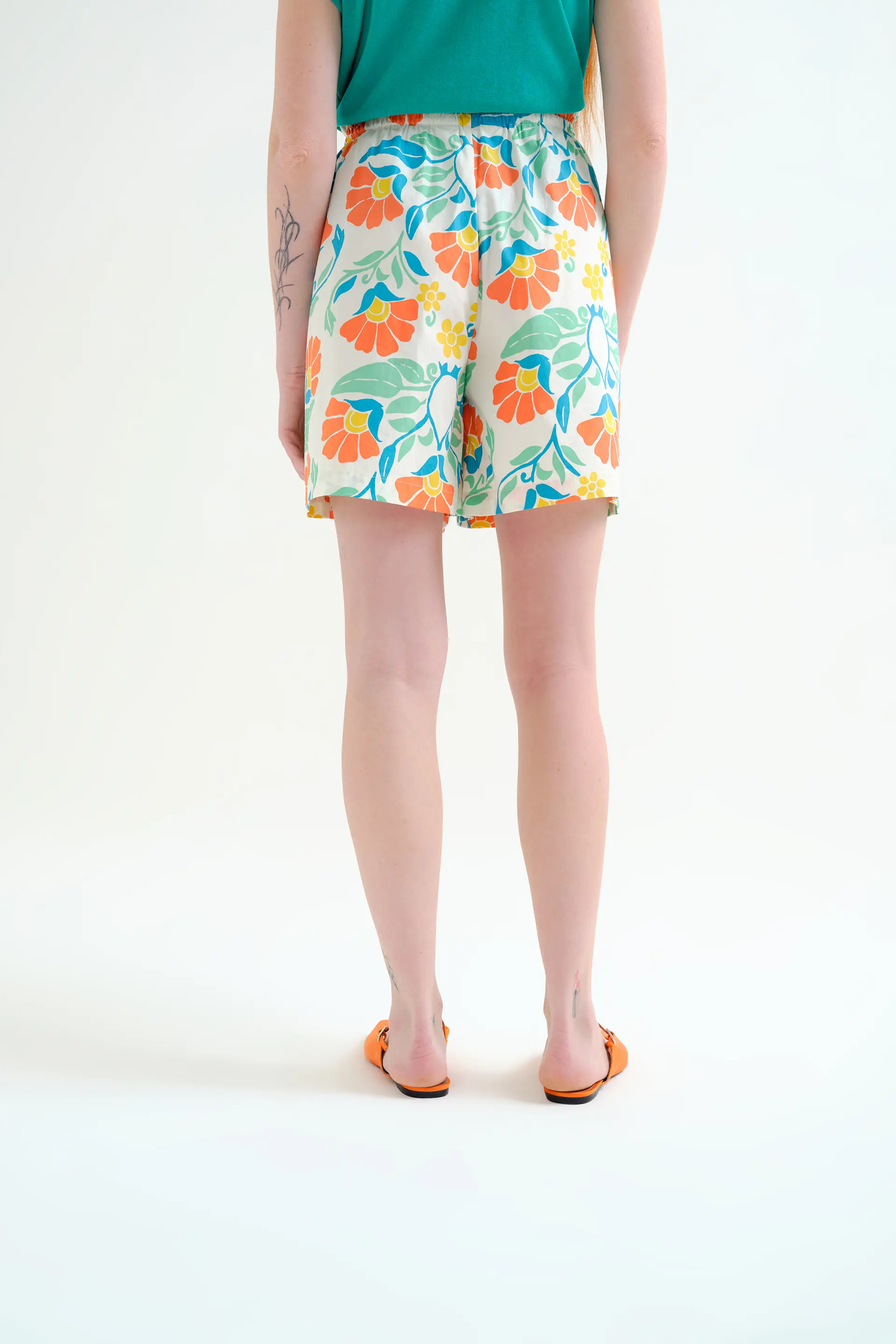 Shorts 100% algodón con estampado Big Royal - Image 3