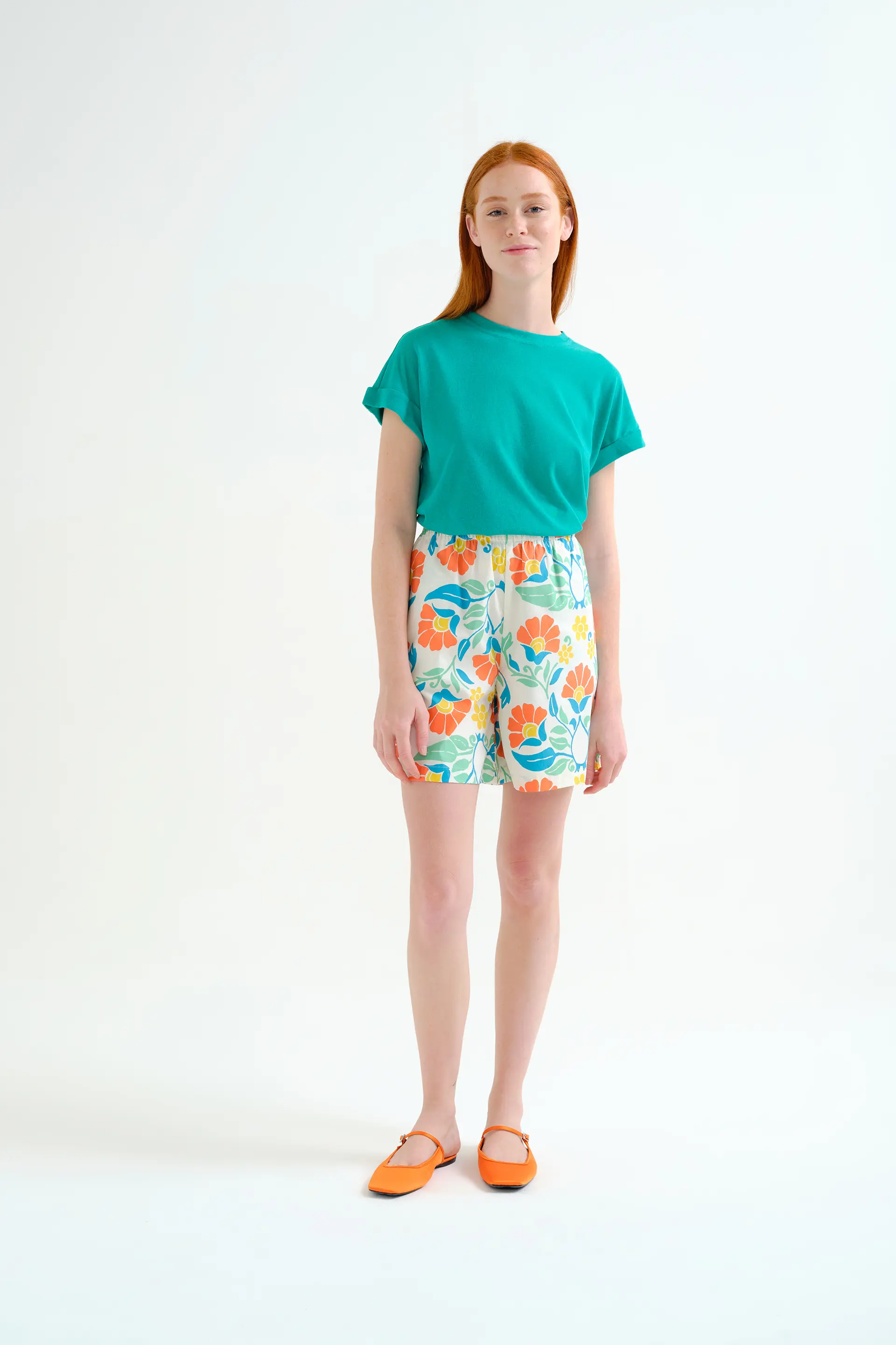 Shorts 100% algodón con estampado Big Royal - Image 5