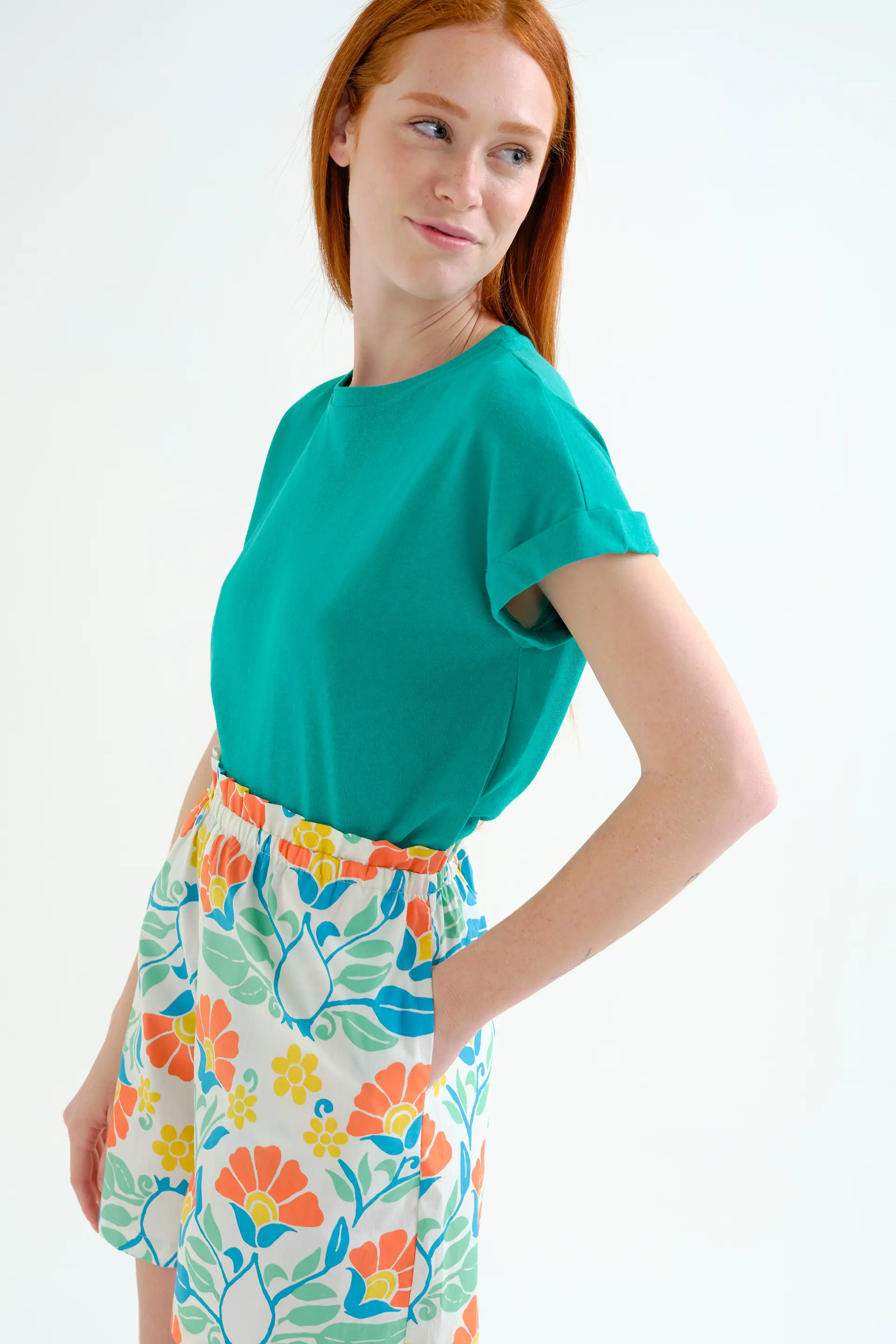 Shorts 100% algodón con estampado Big Royal - Image 6