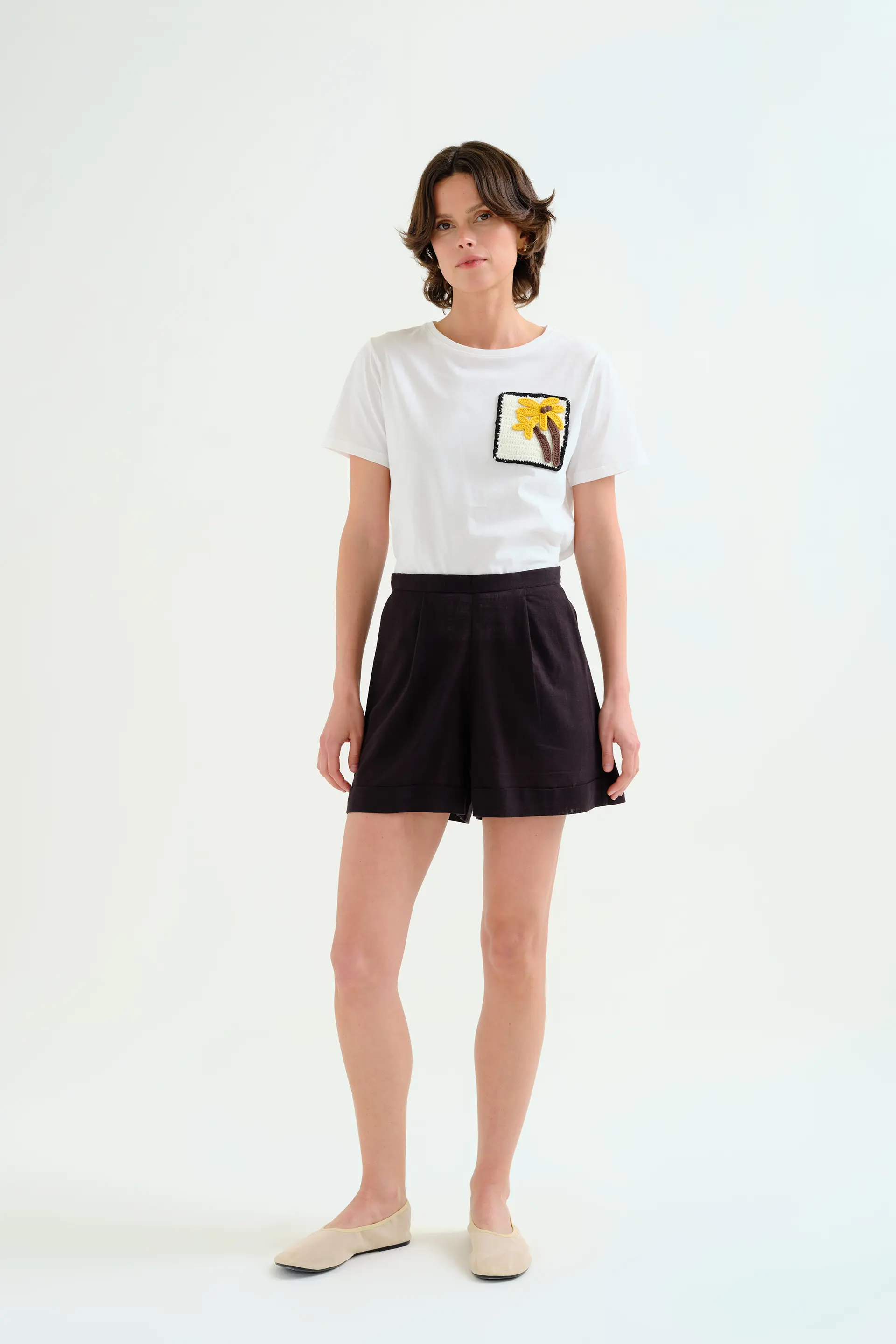 Shorts 100% algodón negro - Image 5