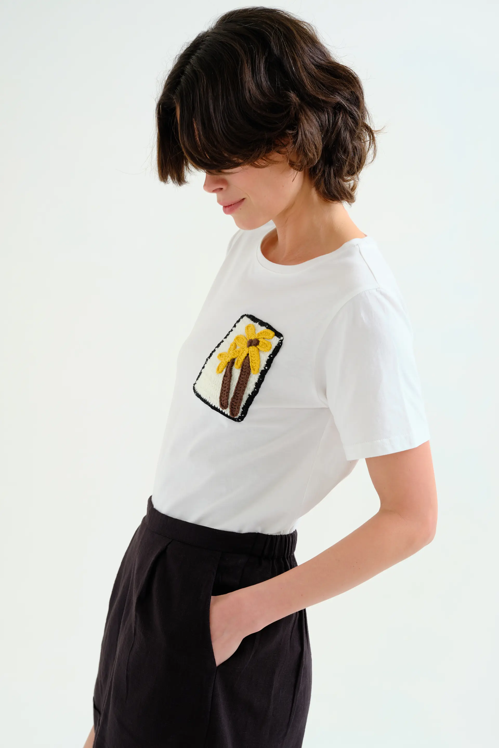 Shorts 100% algodón negro - Image 6