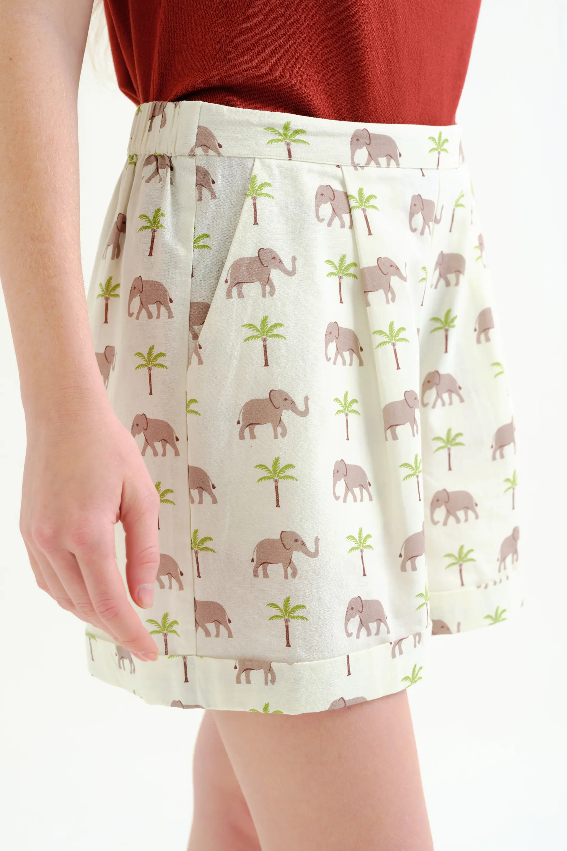 Shorts con estampado Elefante - Image 4