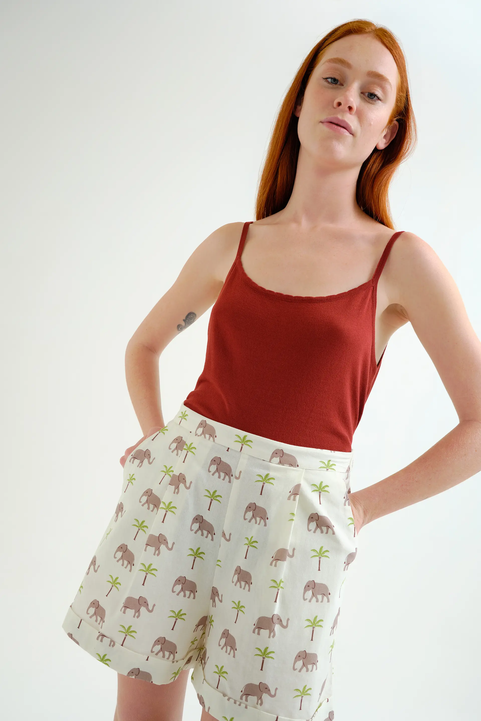 Shorts con estampado Elefante - Image 6