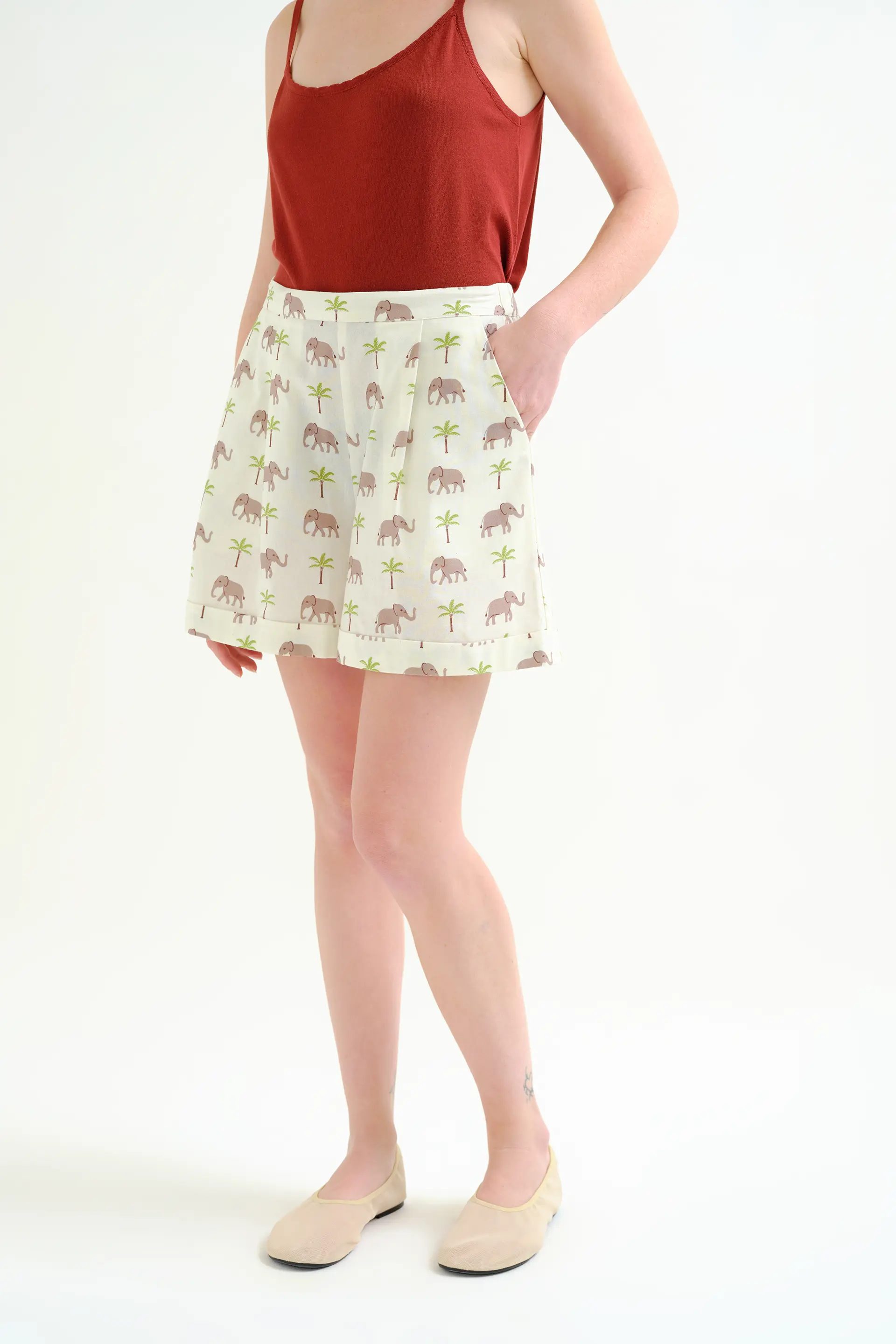Shorts con estampado Elefante - Image 7