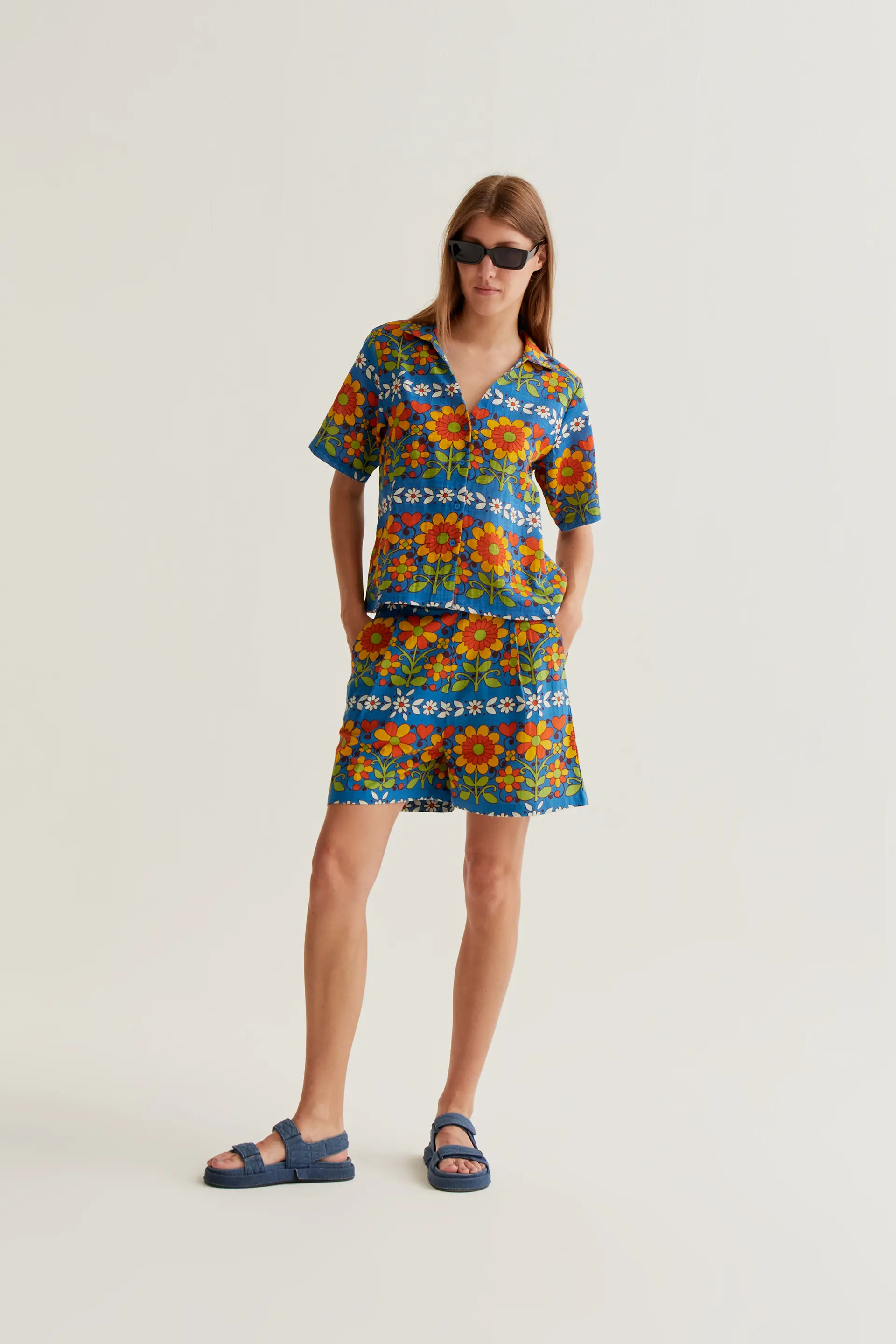 Shorts con estampado Garden - Image 5