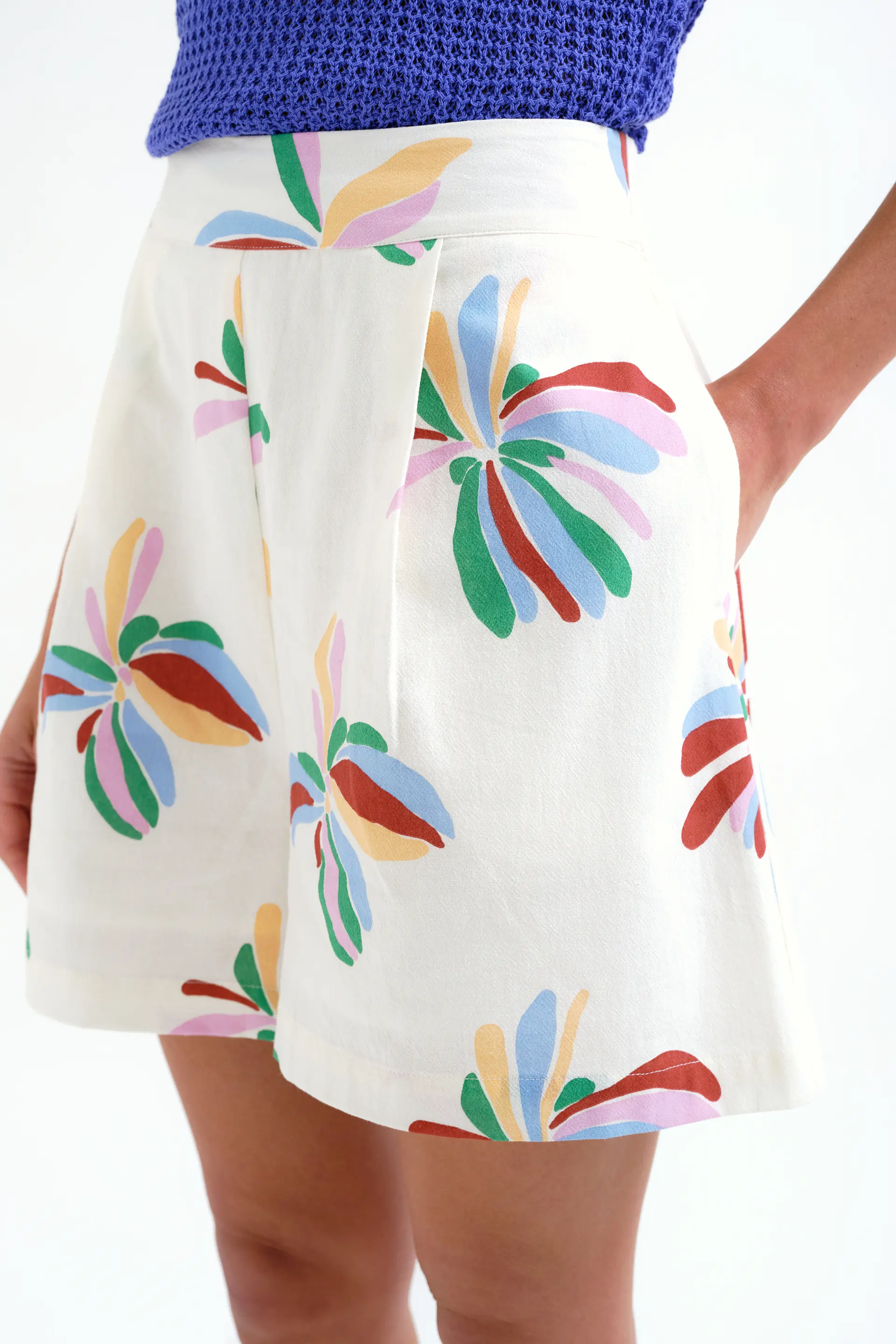 Shorts con estampado Monarda - Image 4