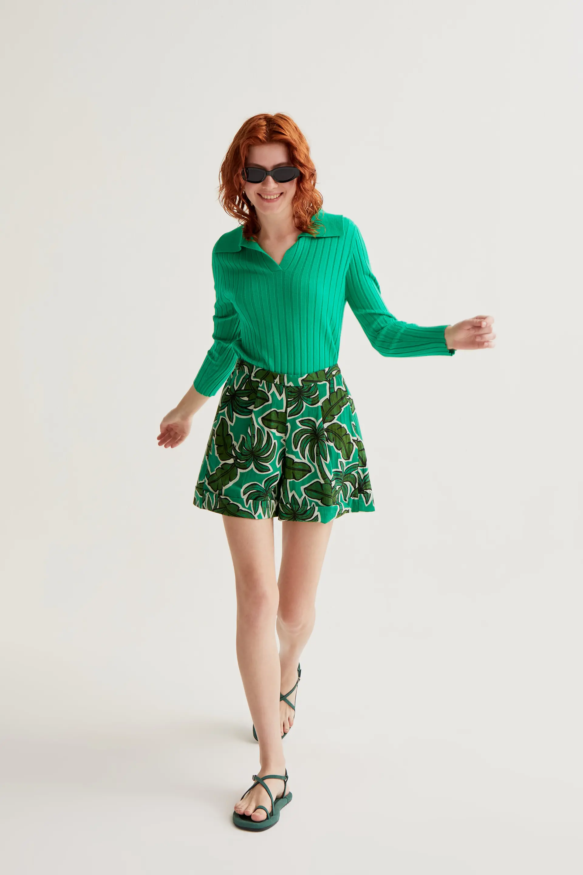 Shorts con estampado Palm Tree - Image 5