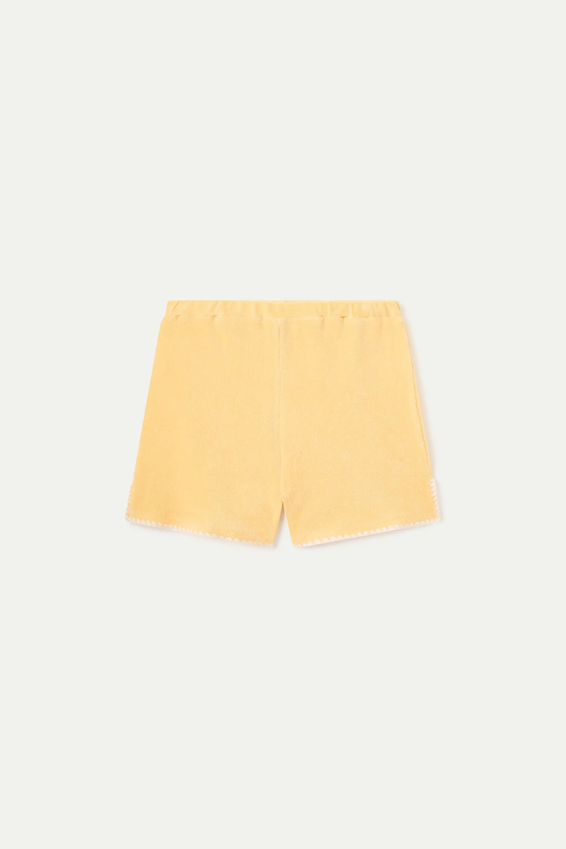 Shorts playero amarillo claro - Image 2