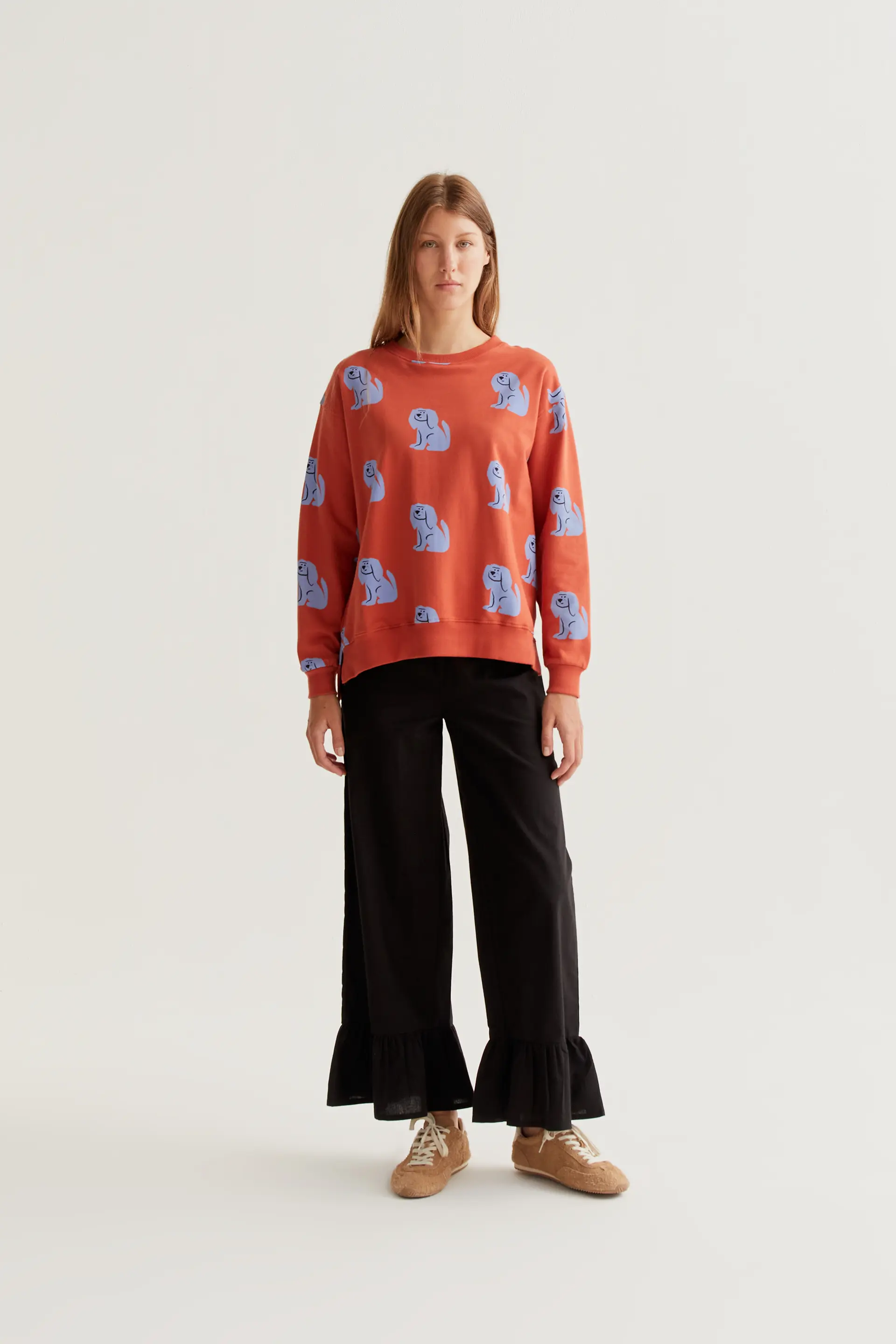Sudadera con estampado Brown Dog - Image 5