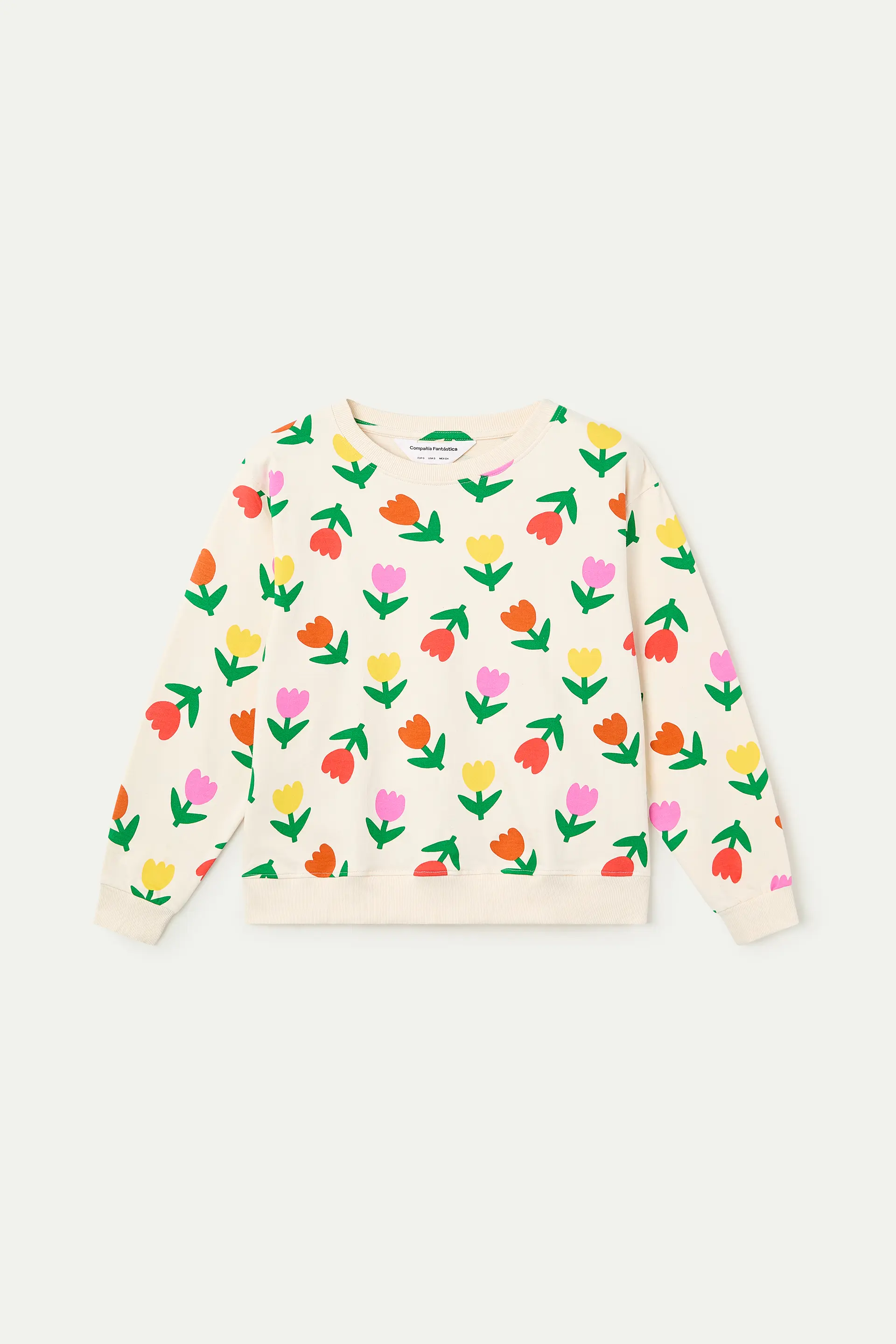 Sudadera con estampado Multicolor Tulips - Image 2