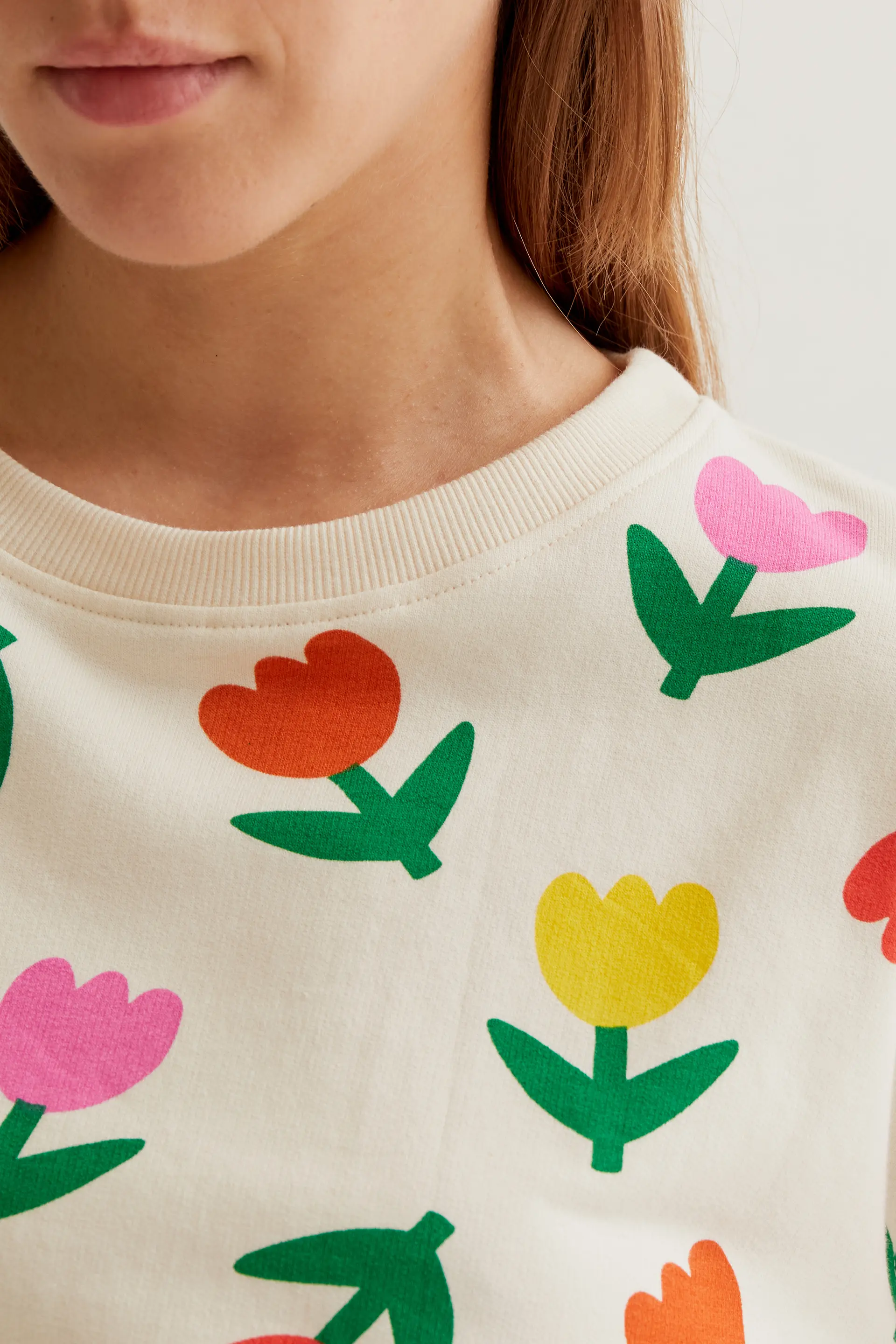Sudadera con estampado Multicolor Tulips - Image 4