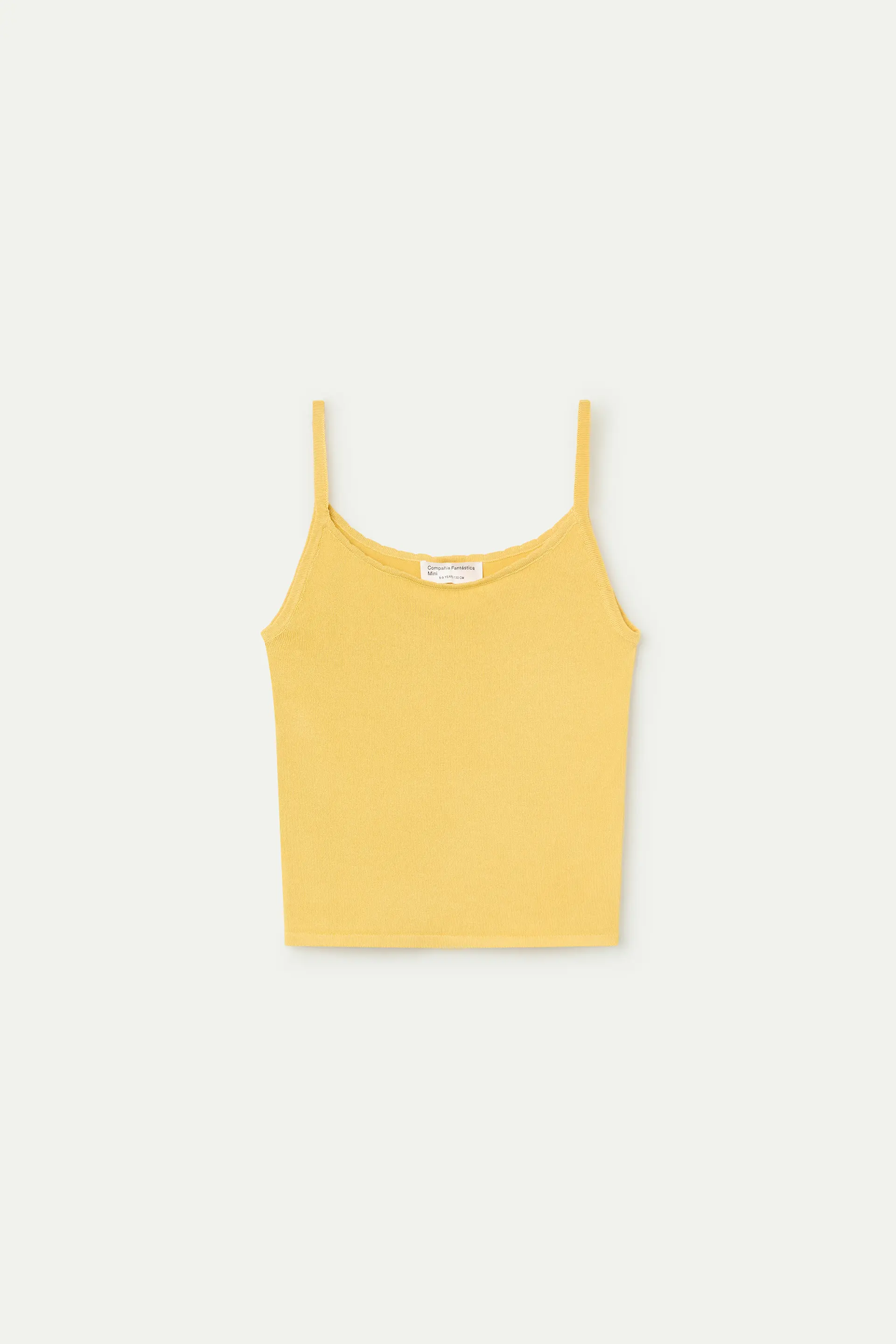 Top básico de niña amarillo - Image 2
