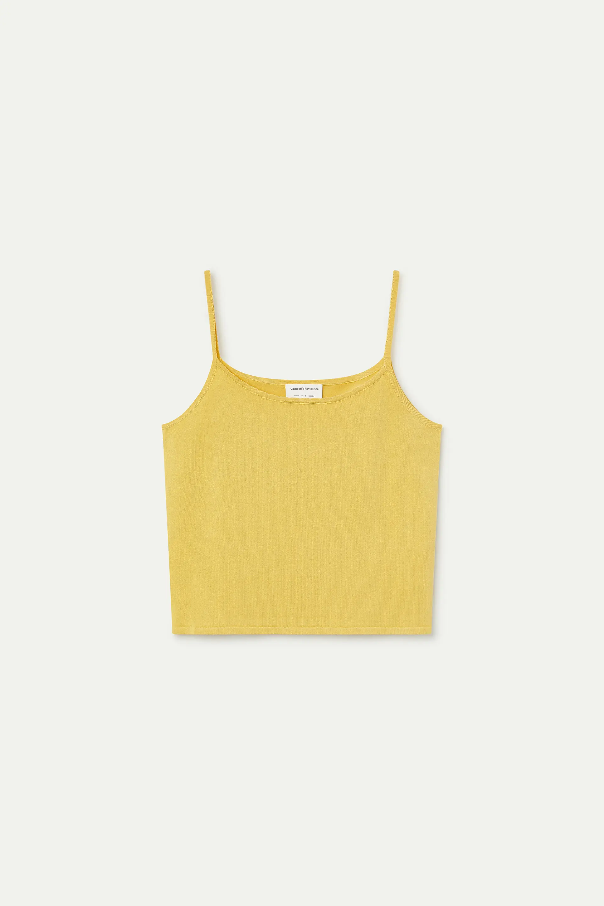 Top básico de tirantes amarillo - Image 2