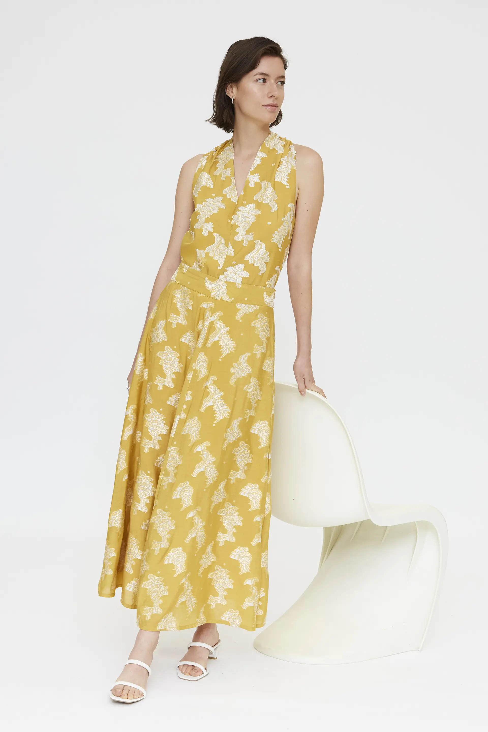 Top con estampado amarillo - Image 5