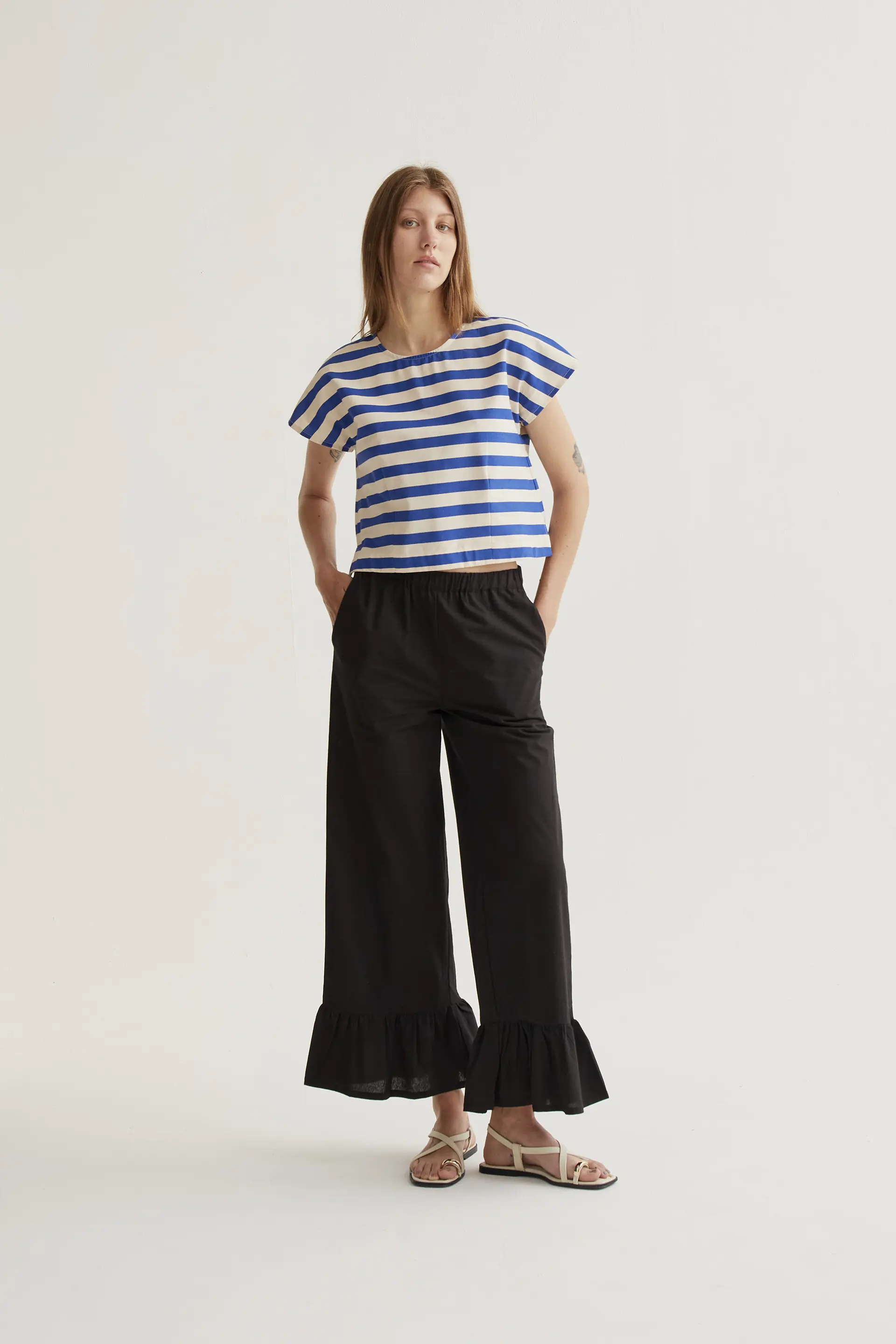 Top con estampado Bamboo Blue - Image 5