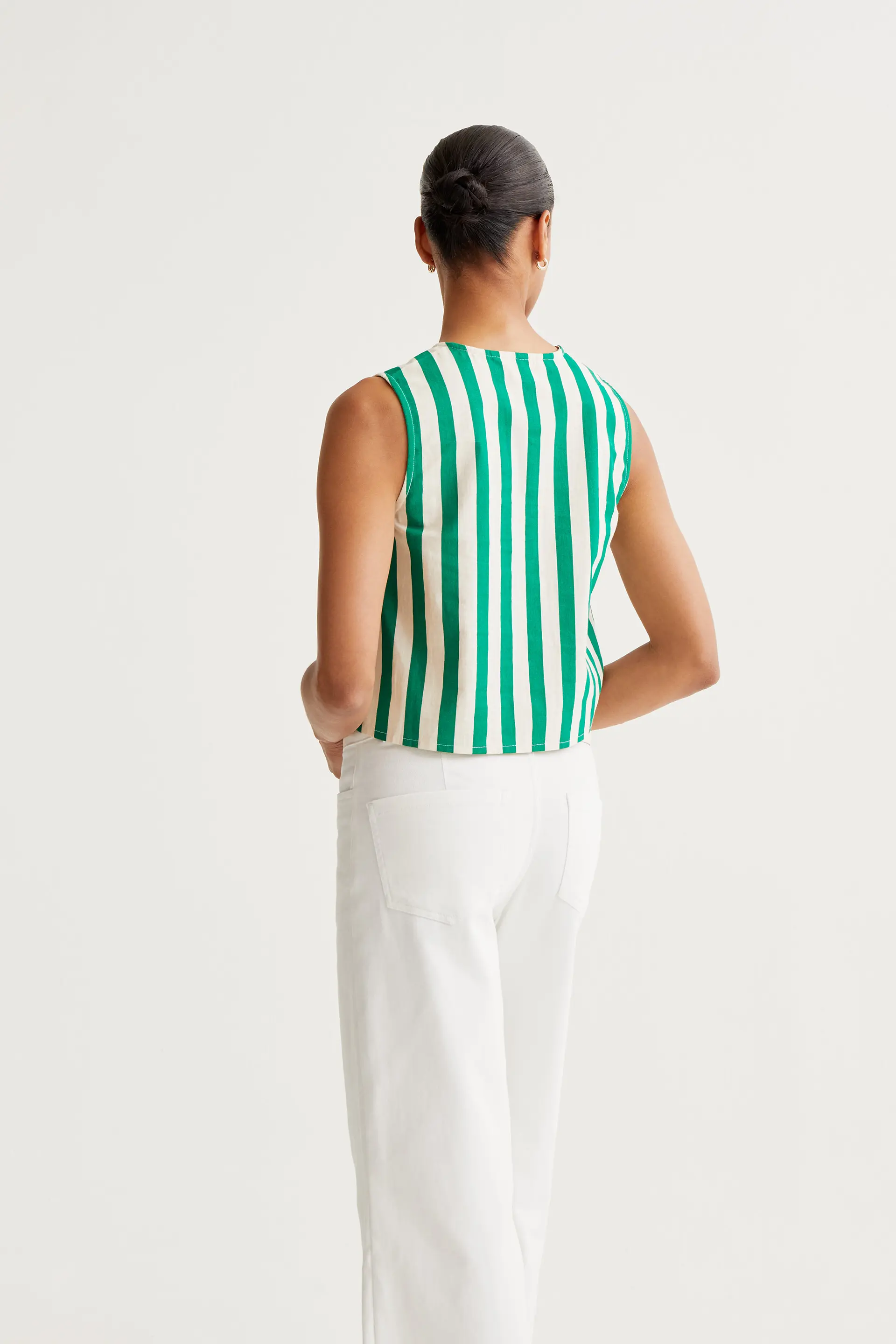 Top con estampado Bamboo Green - Image 3