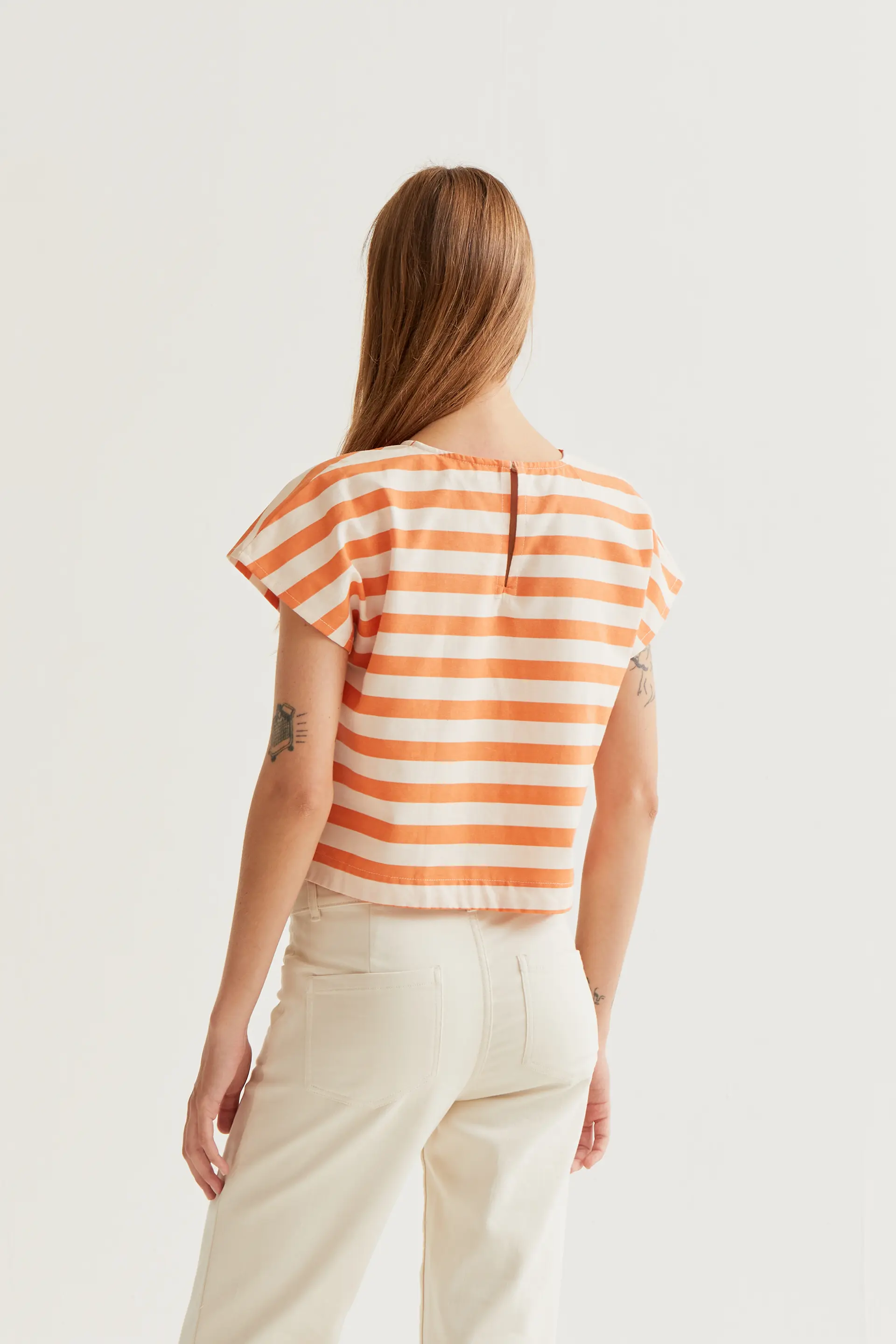 Top con estampado Bamboo Orange - Image 3