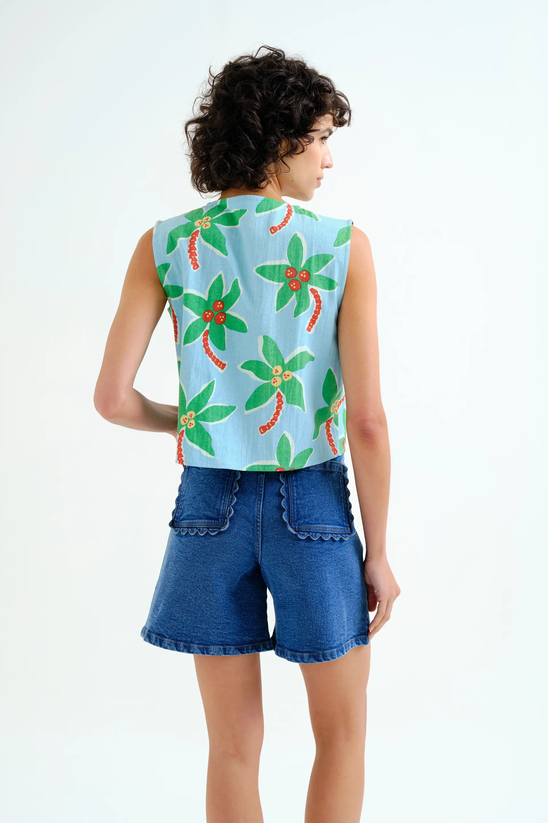 Top con estampado Cocotero Big - Image 3