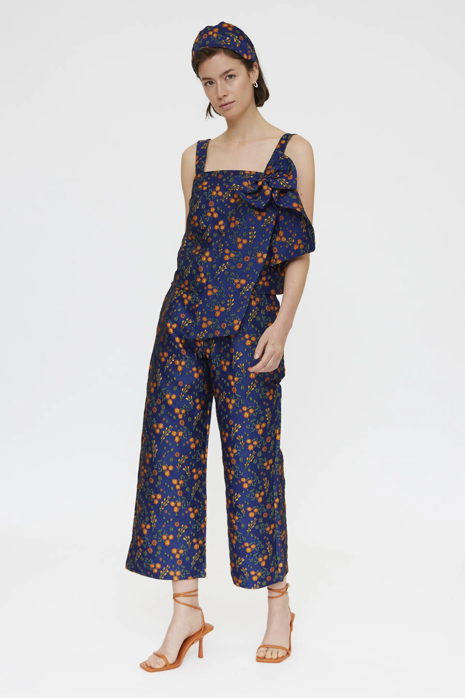 Top con estampado Flowers Jacquard - Image 5