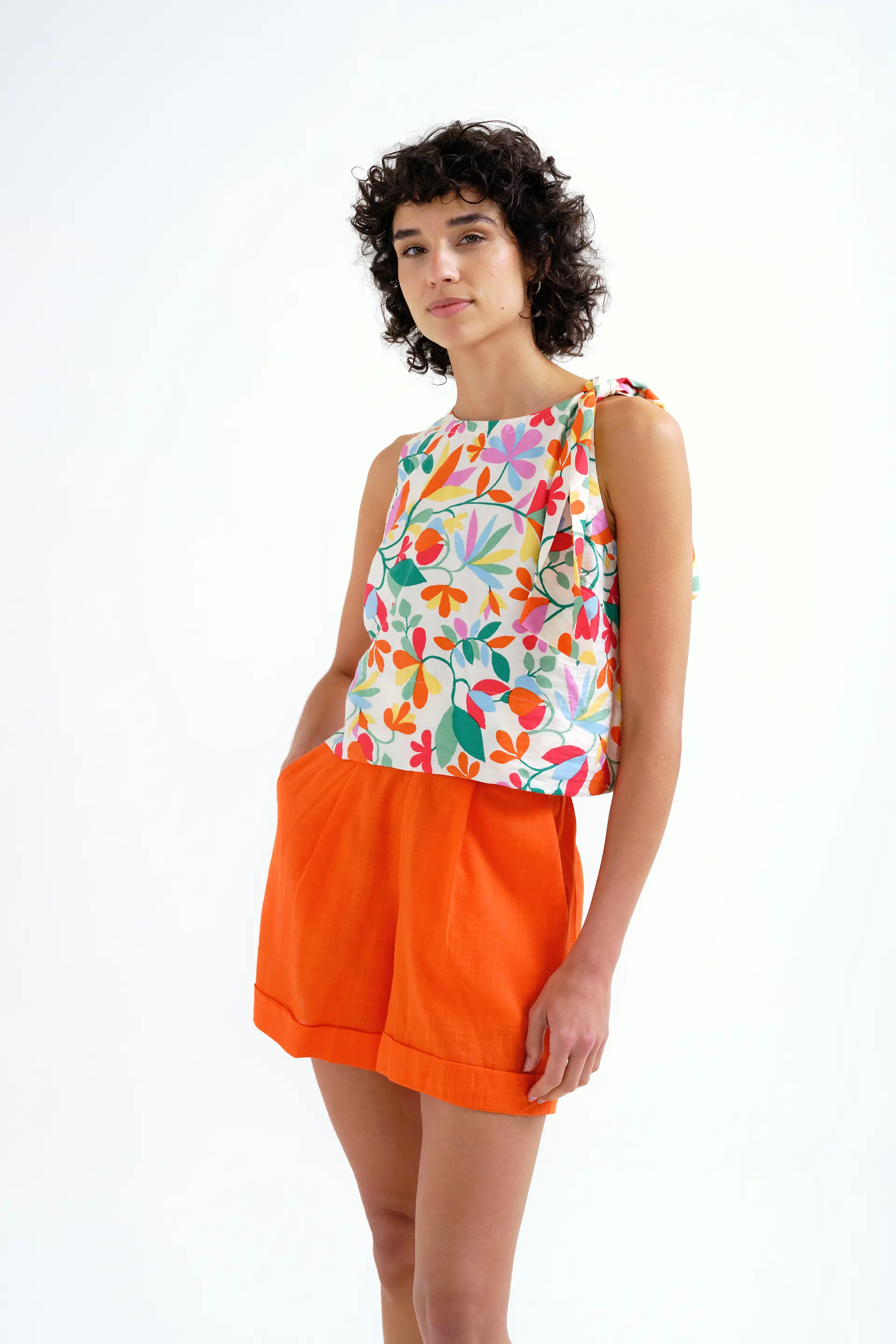 Top con estampado Lotto