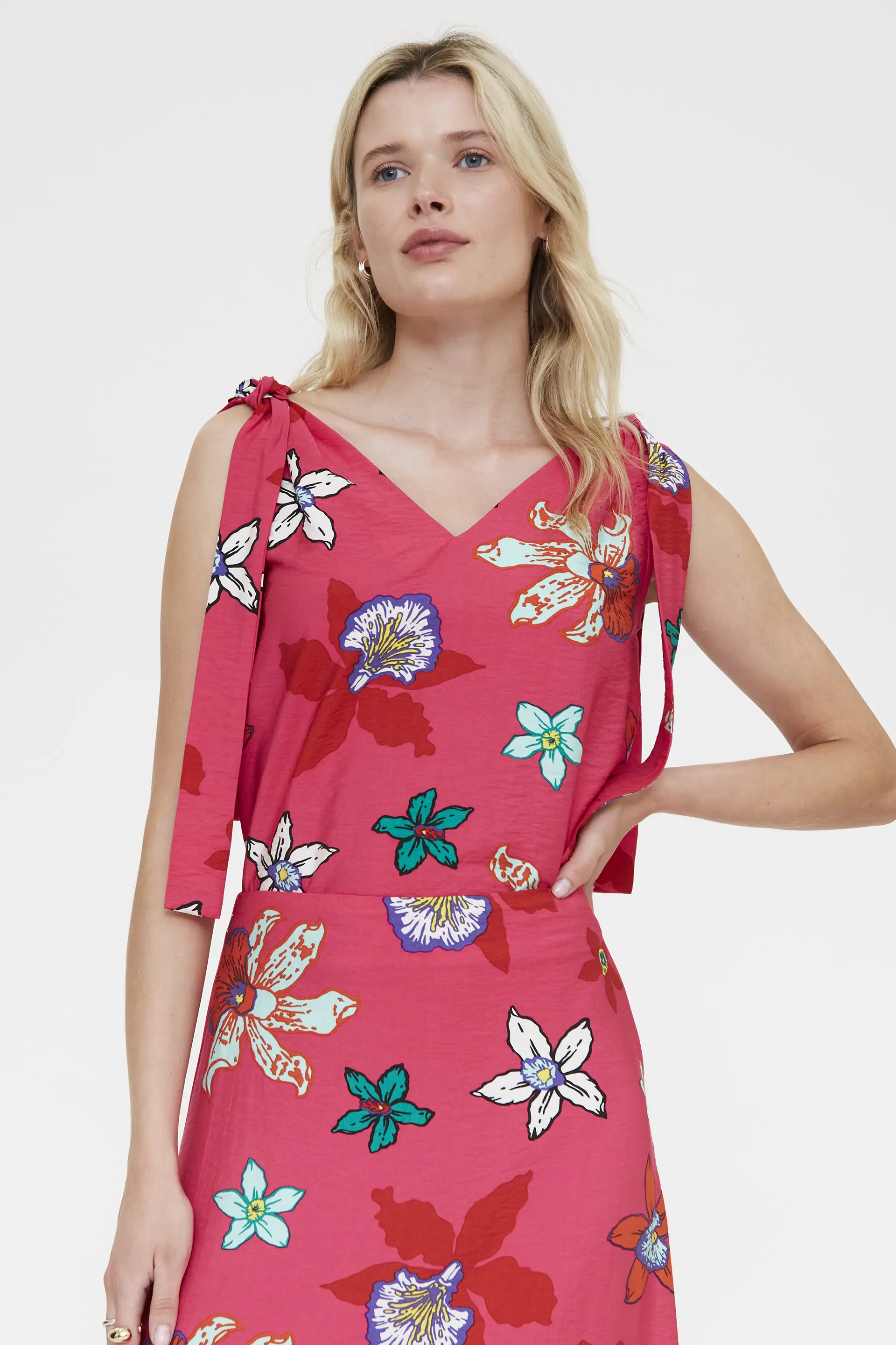 Top con estampado Vanda