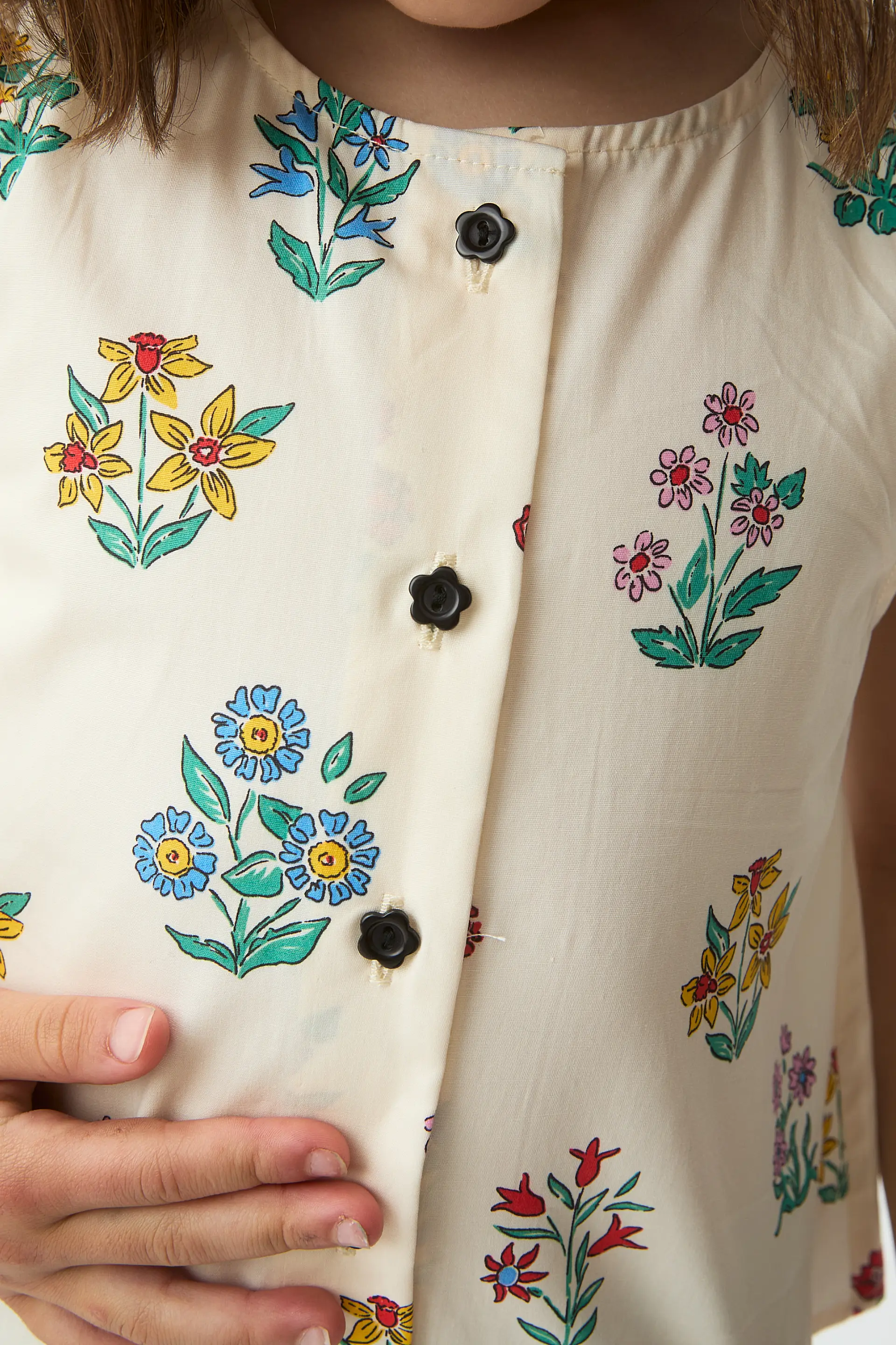 Top de niña 100% algodón con estampado Gardener - Image 3