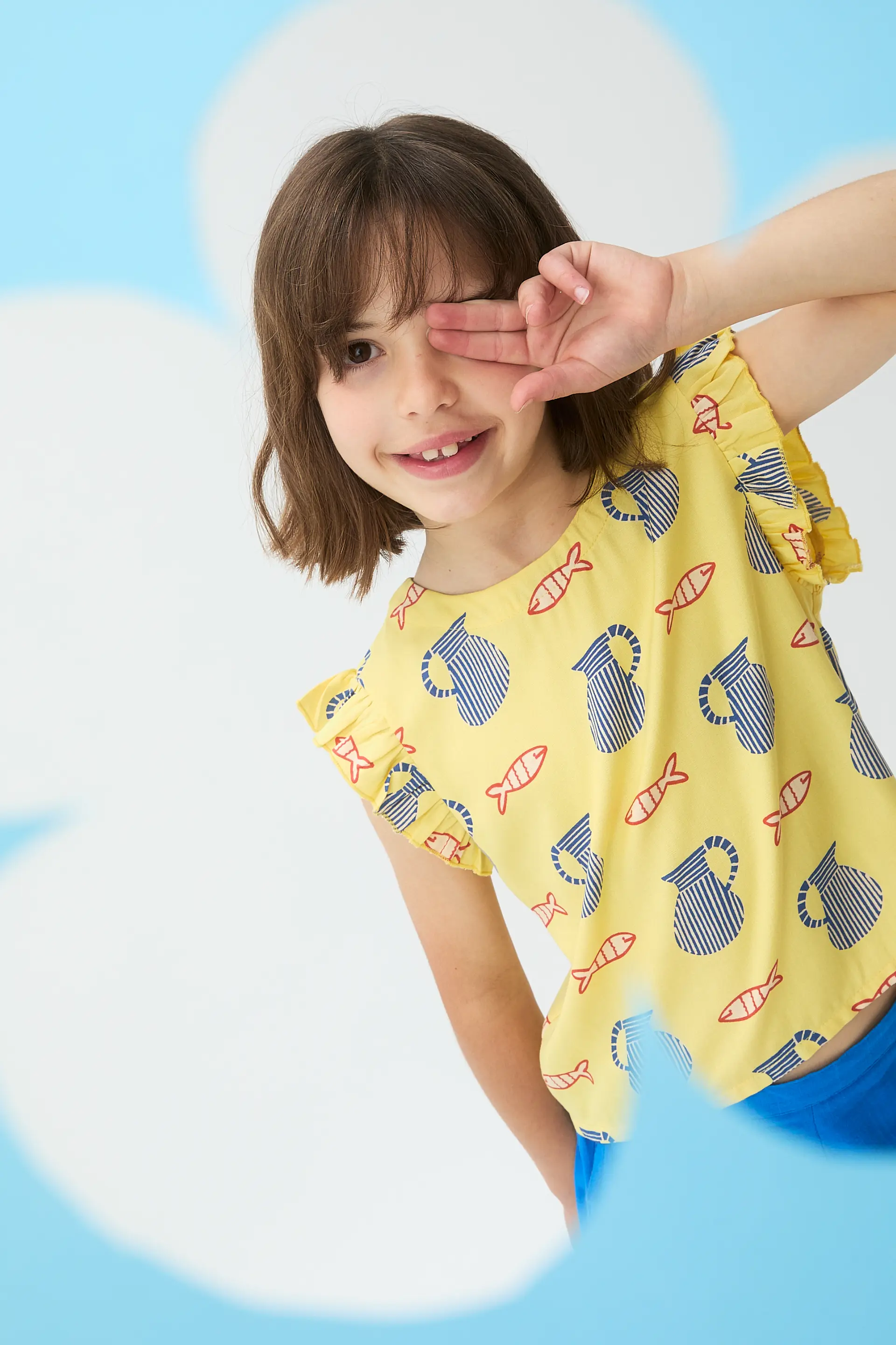 Top de niña con estampado Brava - Image 4
